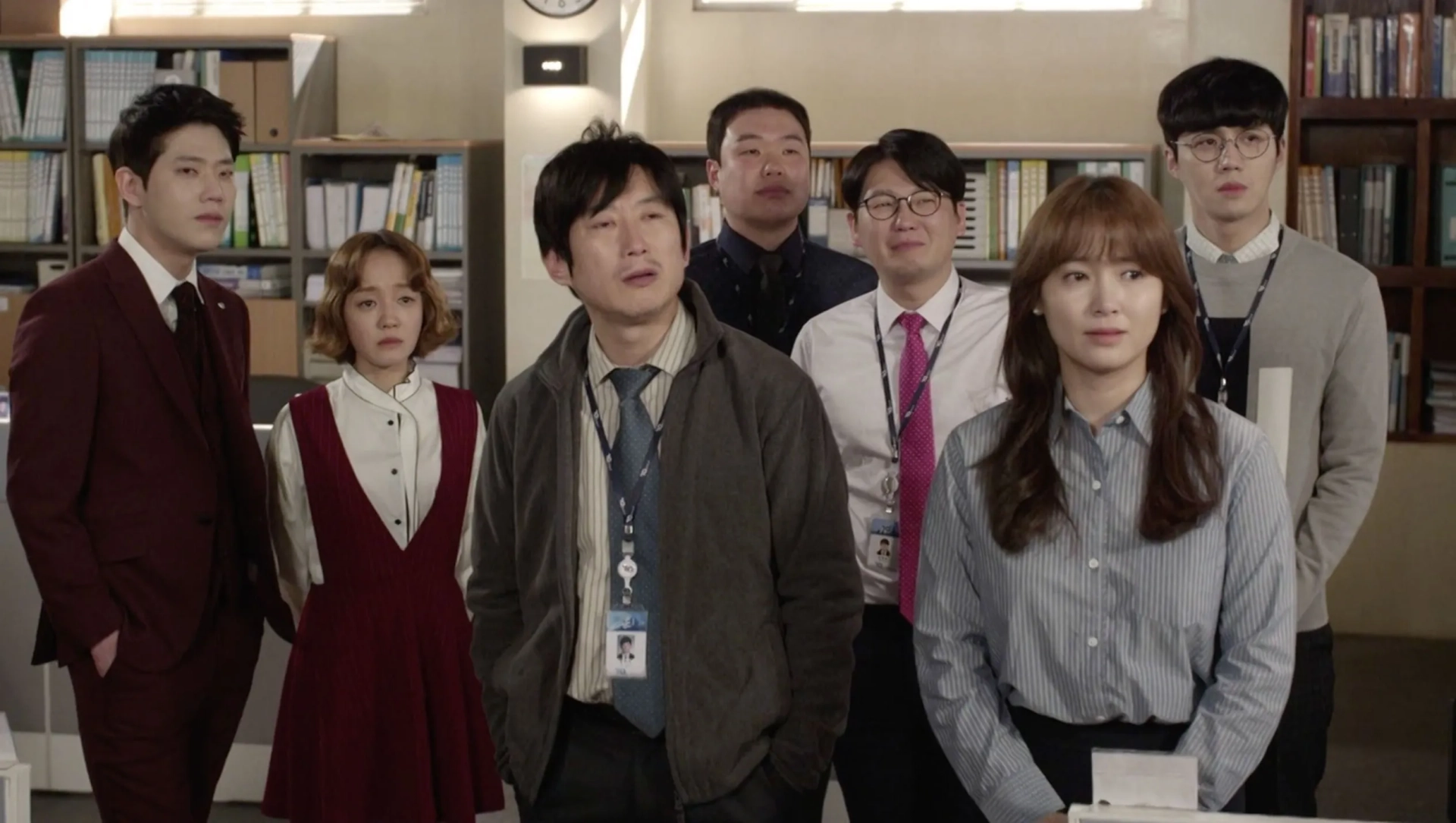 Hye Rin Ryu, Sang-mi Nam, Kim Won-Hae, Kim Kang-hyeon, Ha Dong, Hyun-Shik Jo, and Kim Seon-Ho in Good Manager (2017)