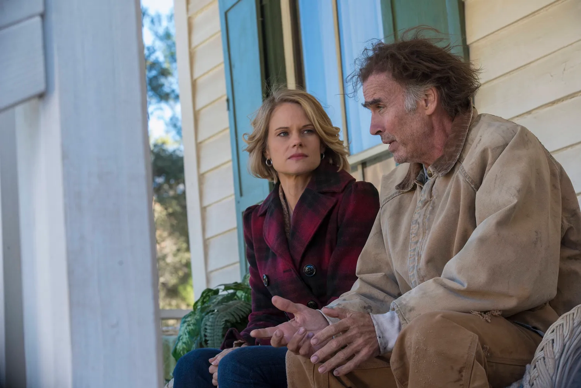 Jeff Fahey and Joelle Carter in Justified (2010)