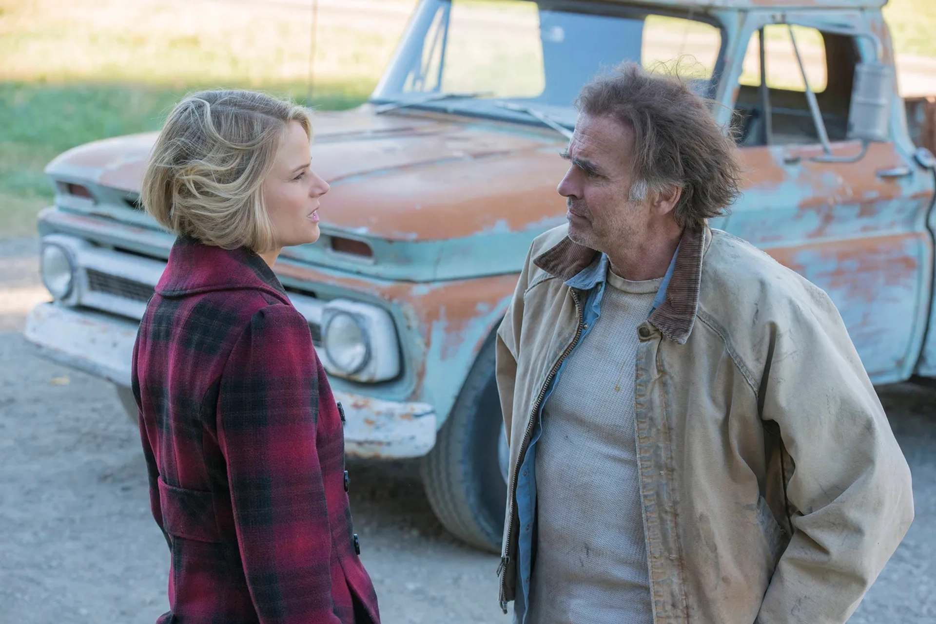 Jeff Fahey and Joelle Carter in Justified (2010)