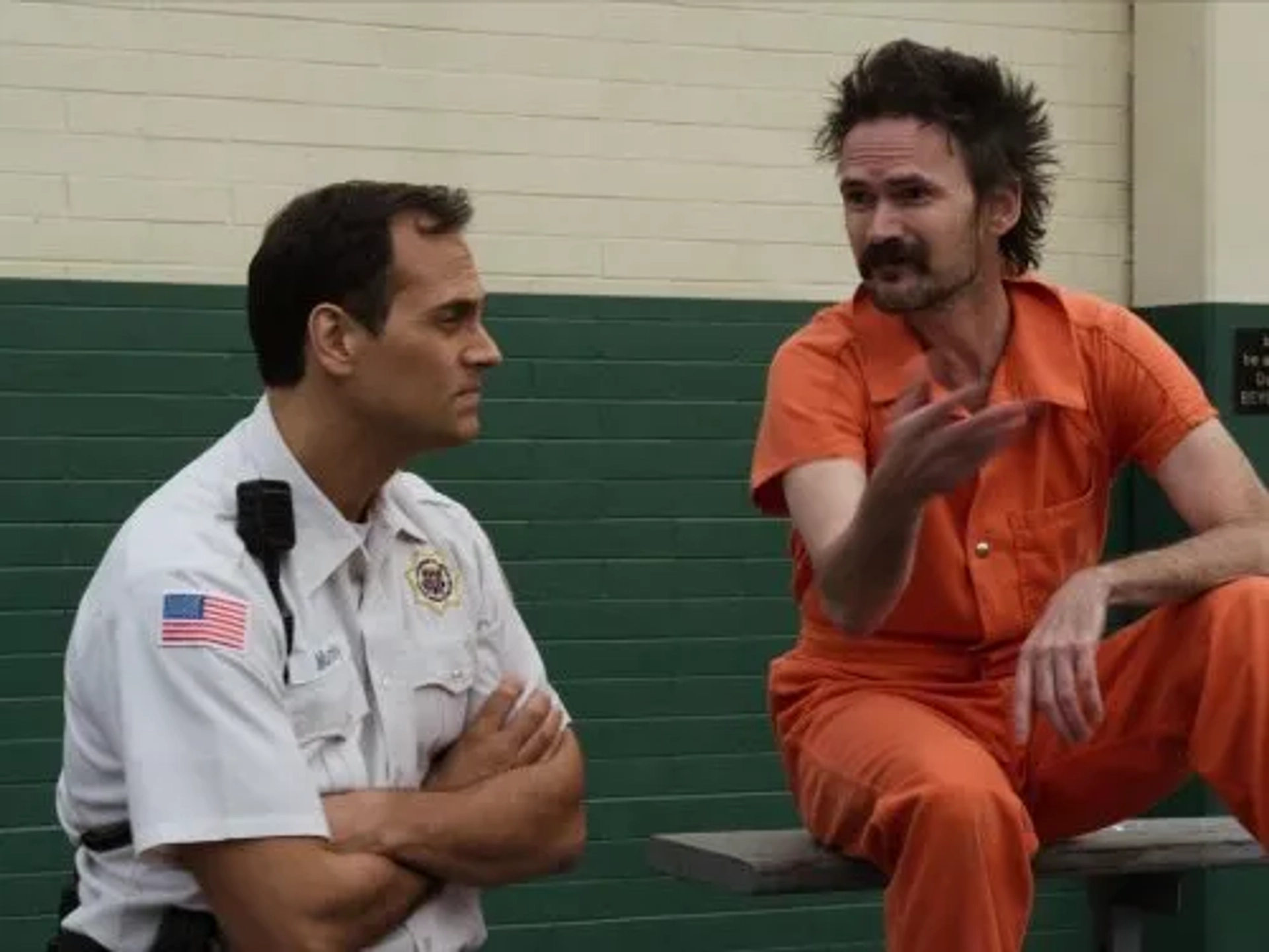 Jeremy Davies and Todd Stashwick in Justified (2010)