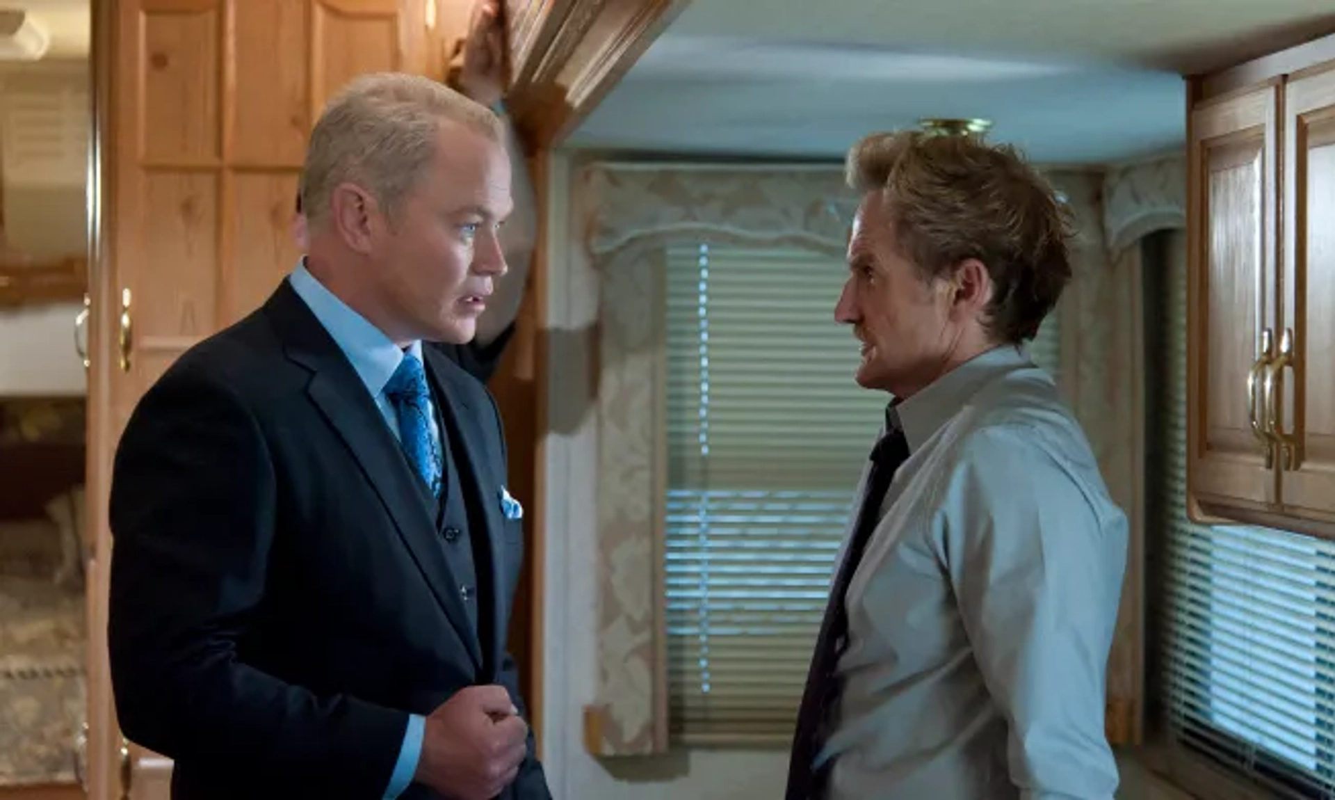 Jere Burns and Neal McDonough in Justified (2010)