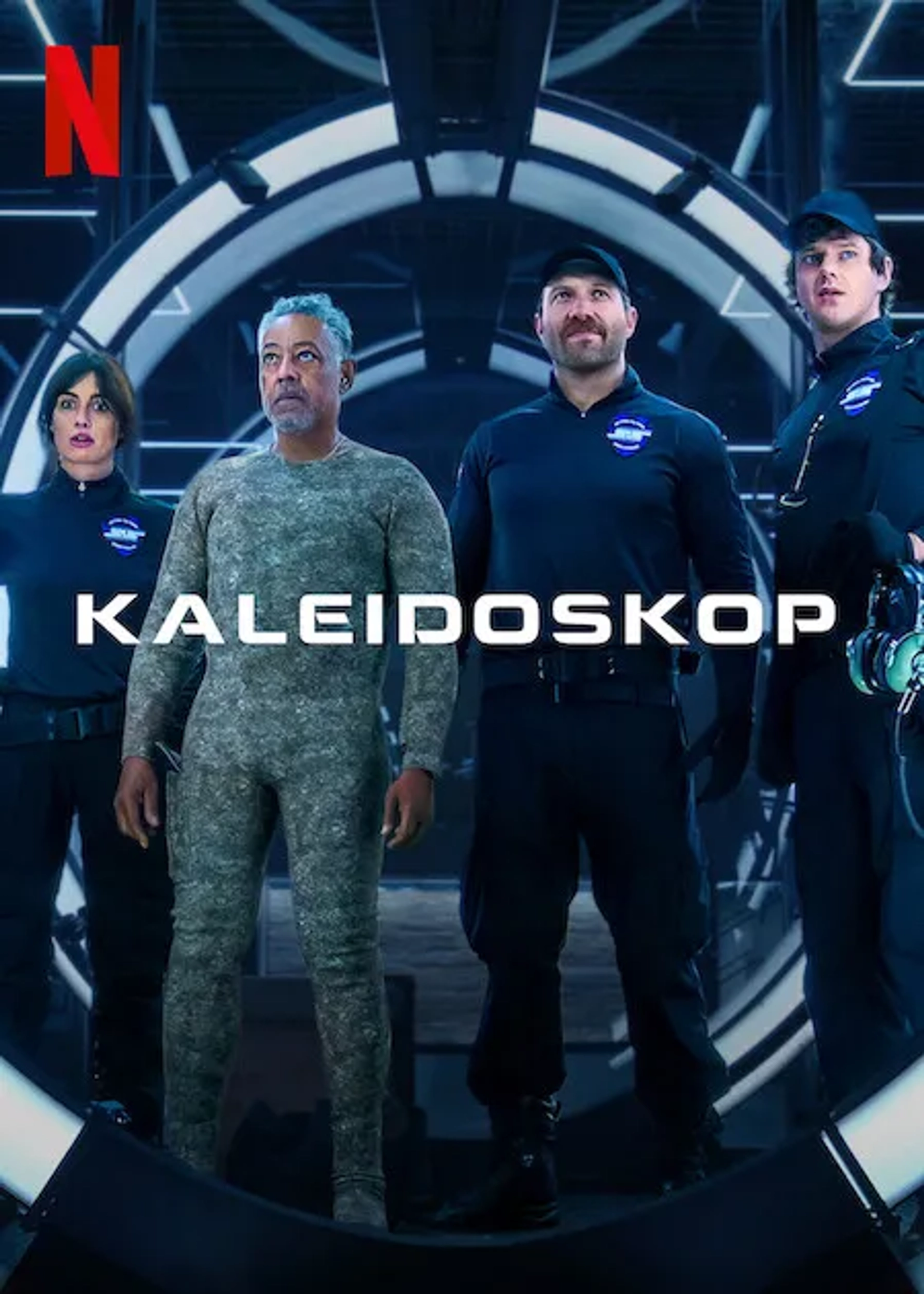 Giancarlo Esposito, Paz Vega, Jai Courtney, and Peter Mark Kendall in Kaleidoscope (2023)