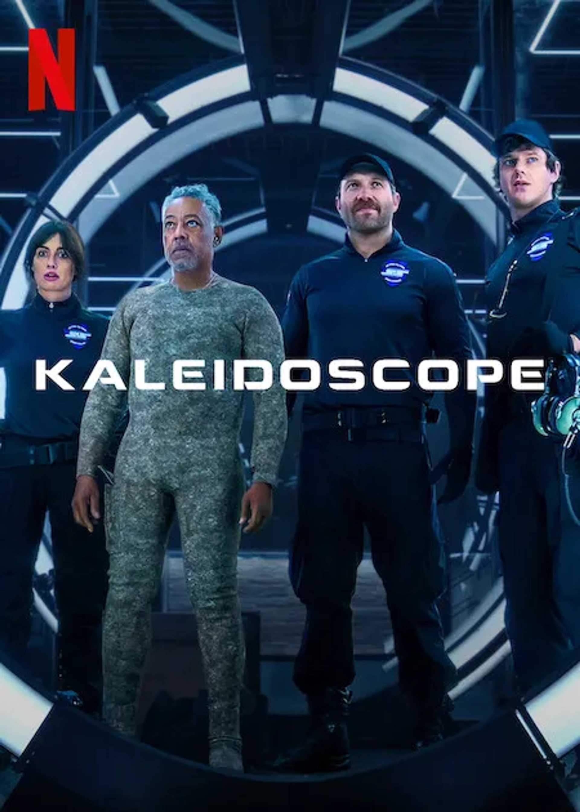 Giancarlo Esposito, Paz Vega, Jai Courtney, and Peter Mark Kendall in Kaleidoscope (2023)