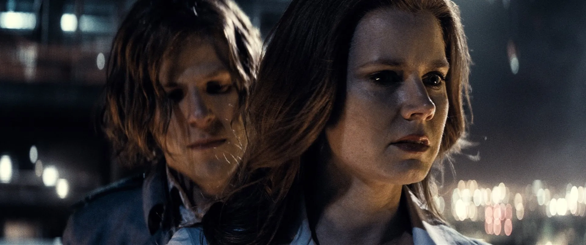 Amy Adams and Jesse Eisenberg in Batman v Superman: Dawn of Justice (2016)