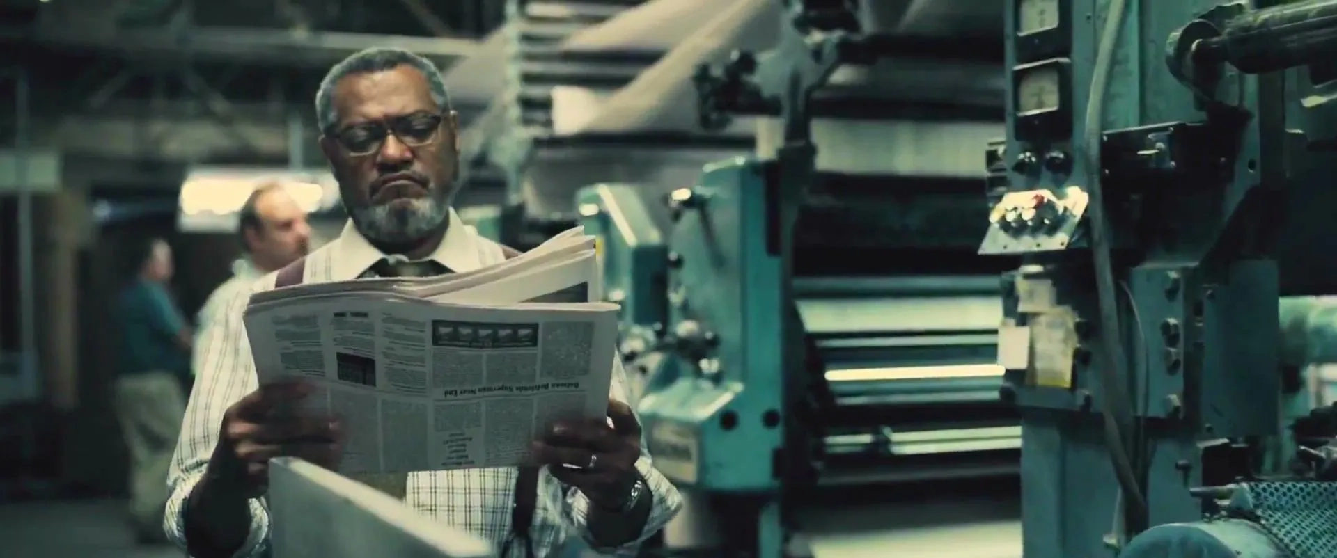 Laurence Fishburne in Batman v Superman: Dawn of Justice (2016)