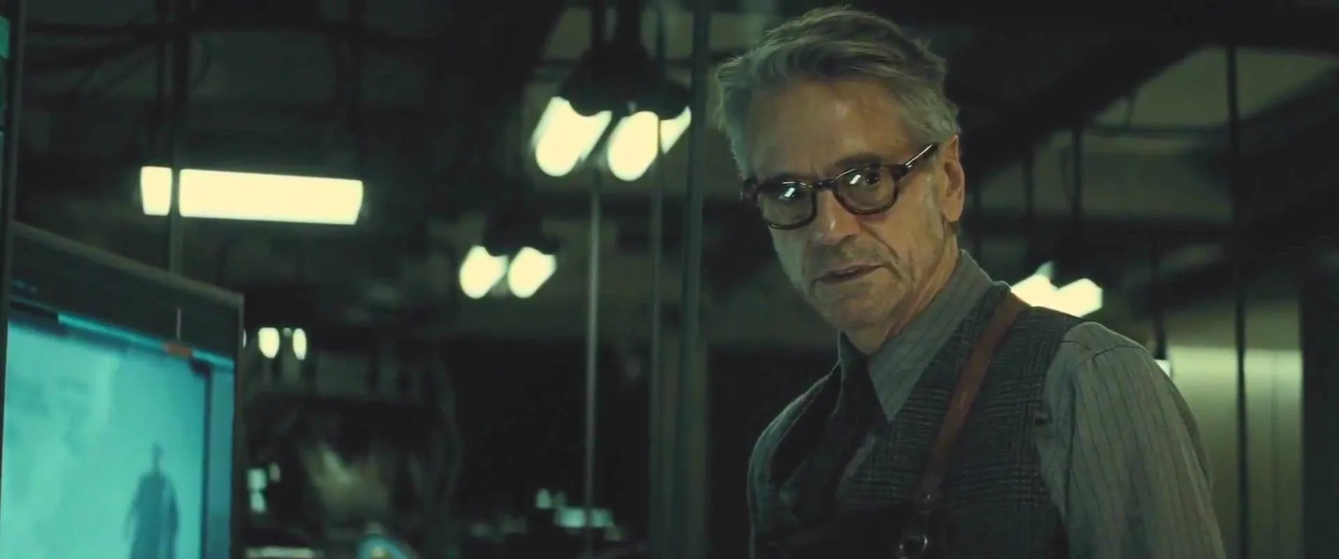 Jeremy Irons in Batman v Superman: Dawn of Justice (2016)