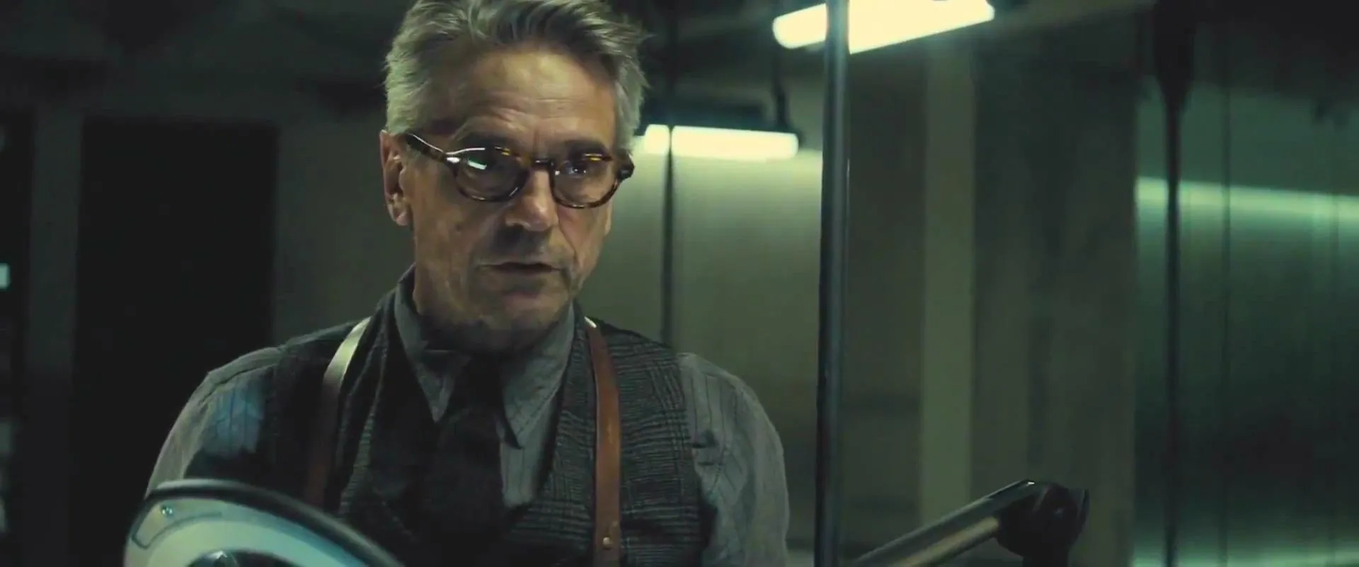 Jeremy Irons in Batman v Superman: Dawn of Justice (2016)