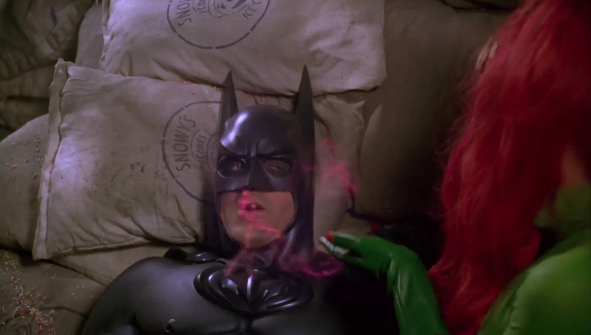 George Clooney and Uma Thurman in Batman & Robin (1997)