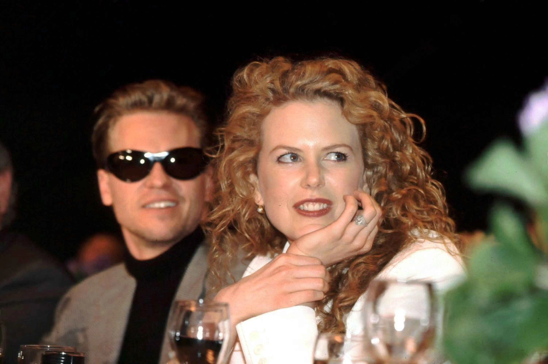 Nicole Kidman and Val Kilmer at an event for Batman Forever (1995)