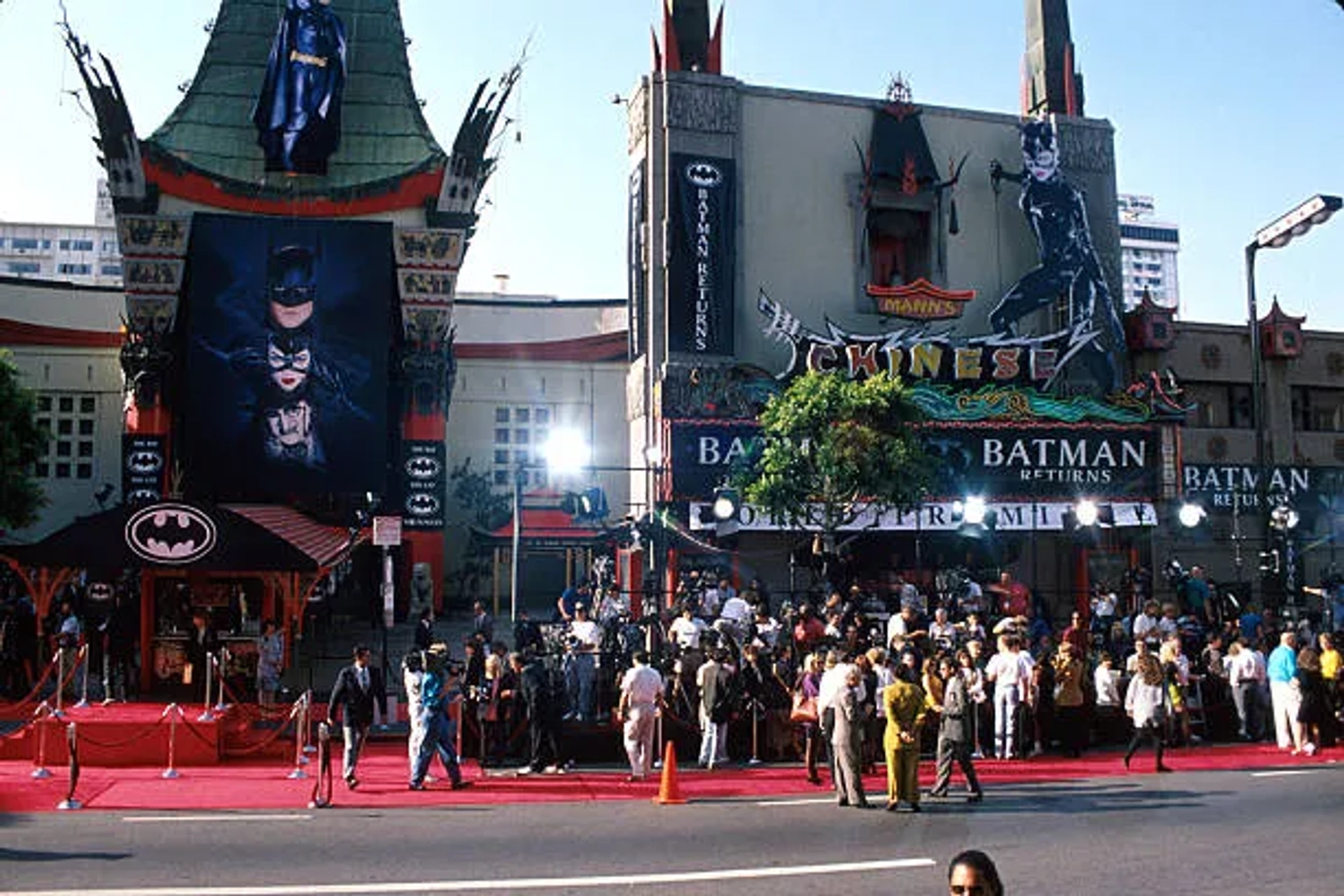 Michelle Pfeiffer, Danny DeVito, and Michael Keaton at an event for Batman Returns (1992)