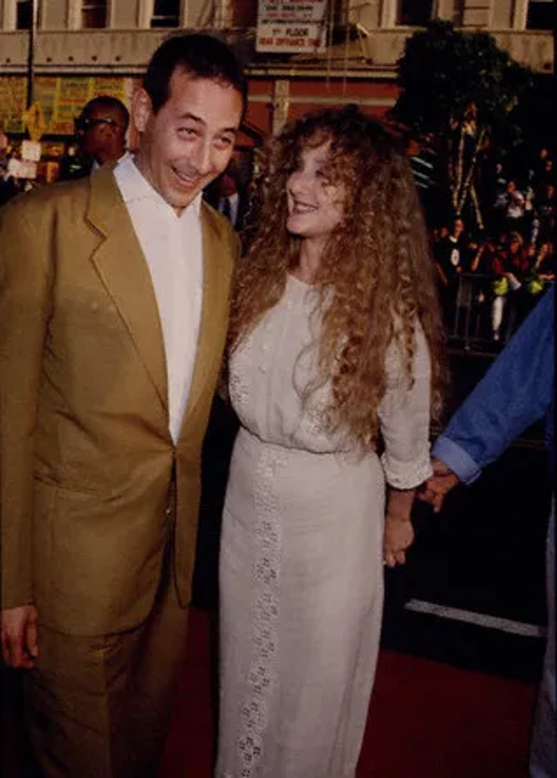 Paul Reubens and Carol Kane at an event for Batman Returns (1992)