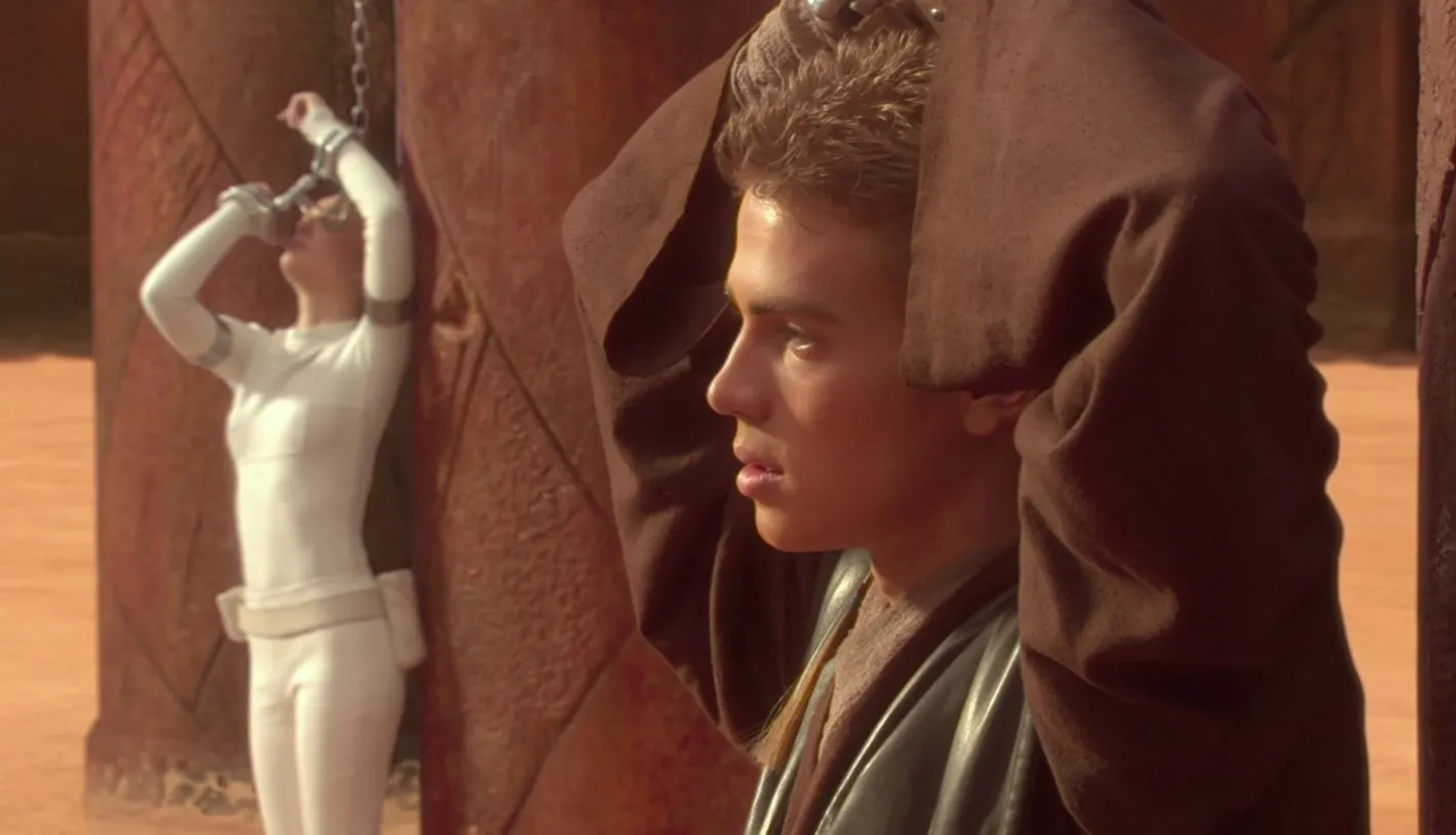 Natalie Portman and Hayden Christensen in Star Wars: Episode II - Attack of the Clones (2002)