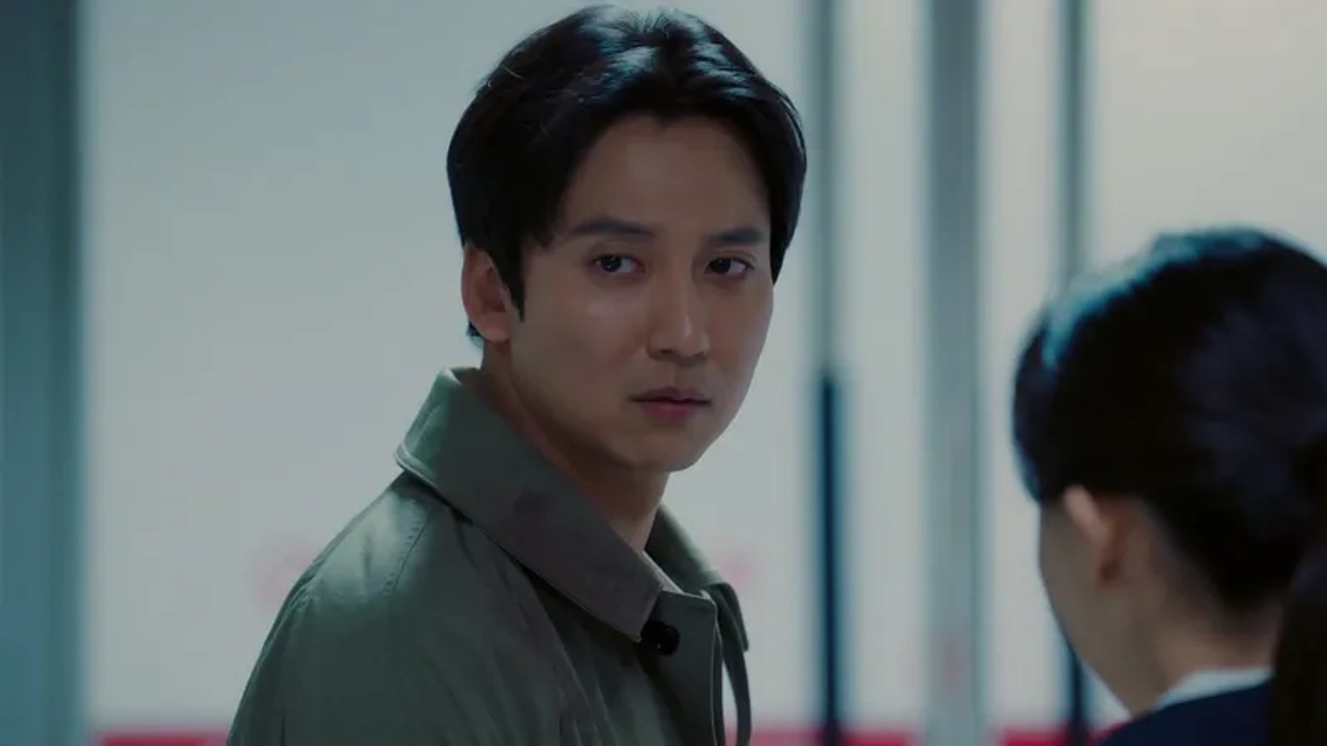 Kim Nam-gil in The Fiery Priest: Father Han Falling into a Critical Condition (2019)