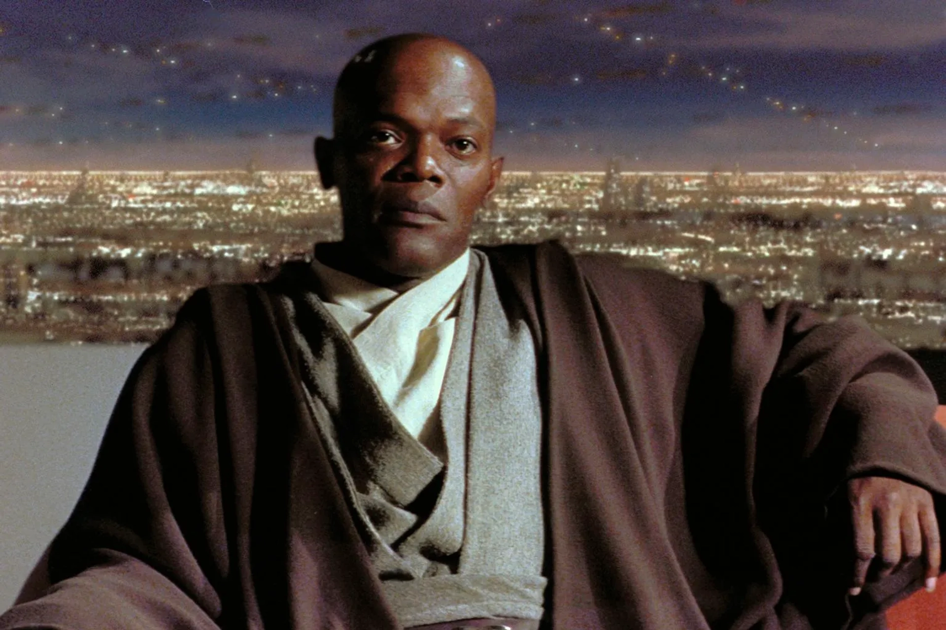 Samuel L. Jackson in Star Wars: Episode I - The Phantom Menace (1999)