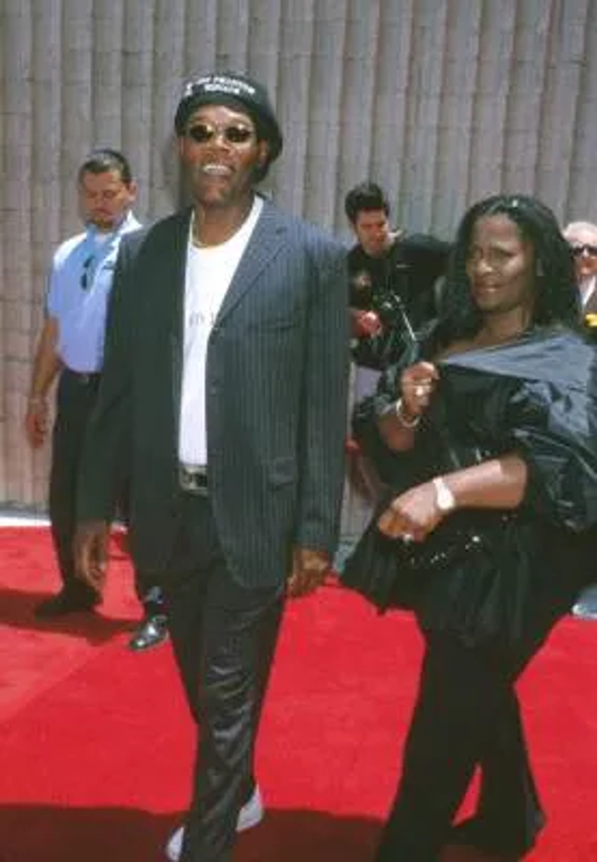 Samuel L. Jackson and LaTanya Richardson Jackson at an event for Star Wars: Episode I - The Phantom Menace (1999)