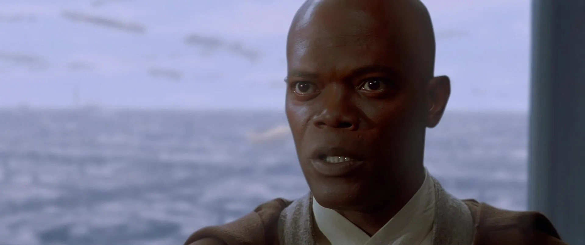 Samuel L. Jackson in Star Wars: Episode I - The Phantom Menace (1999)