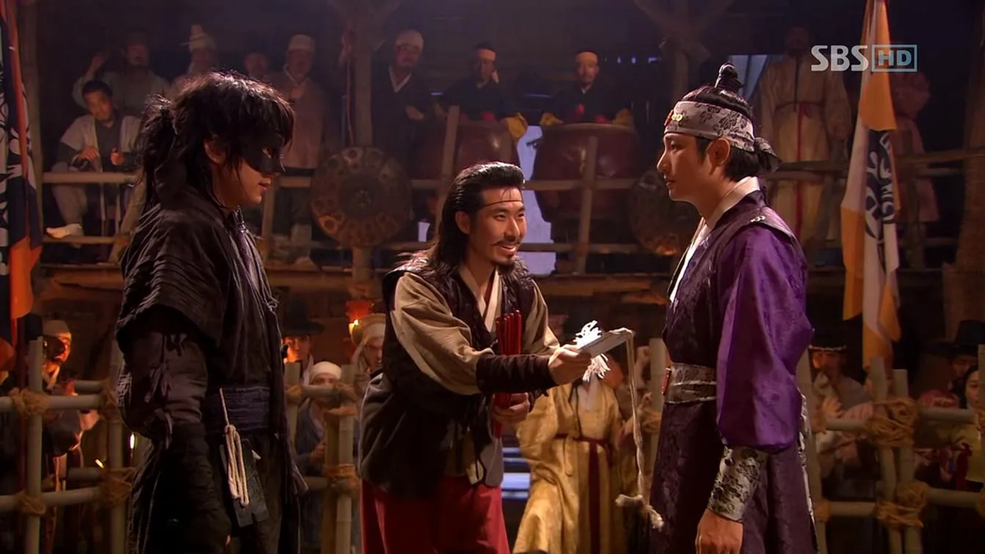 Lee Joon-Gi, Gi-seok Do, and Shi-hoo Park in Iljimae (2008)