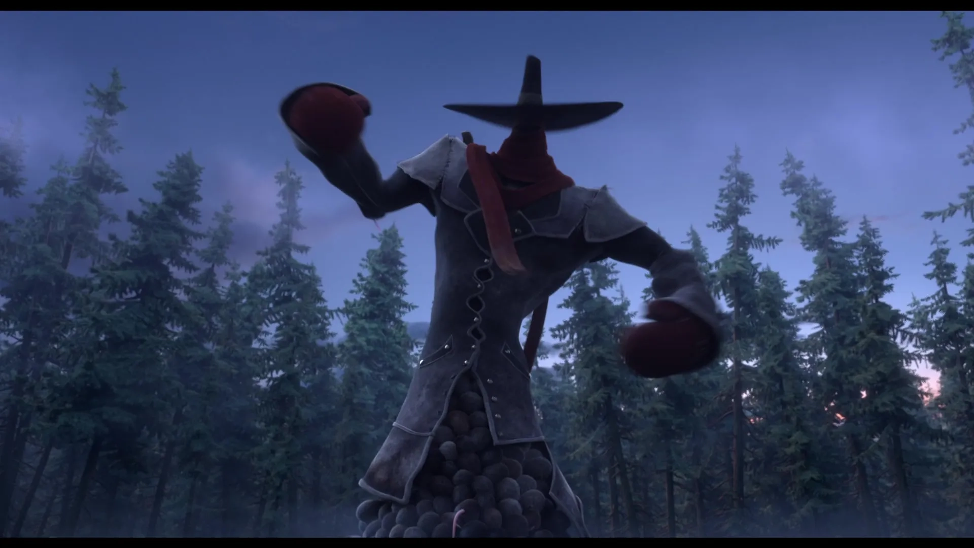 David Thewlis and Rob Brydon in The Amazing Maurice (2022)