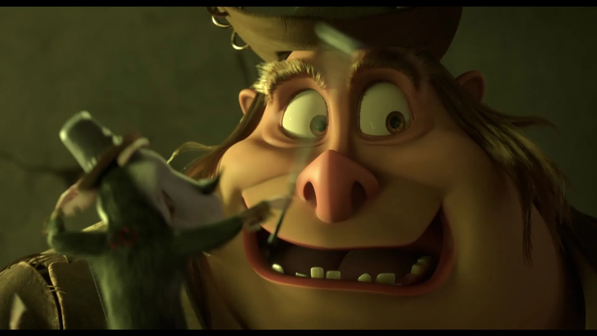 Florian Westermann and Joe Sugg in The Amazing Maurice (2022)