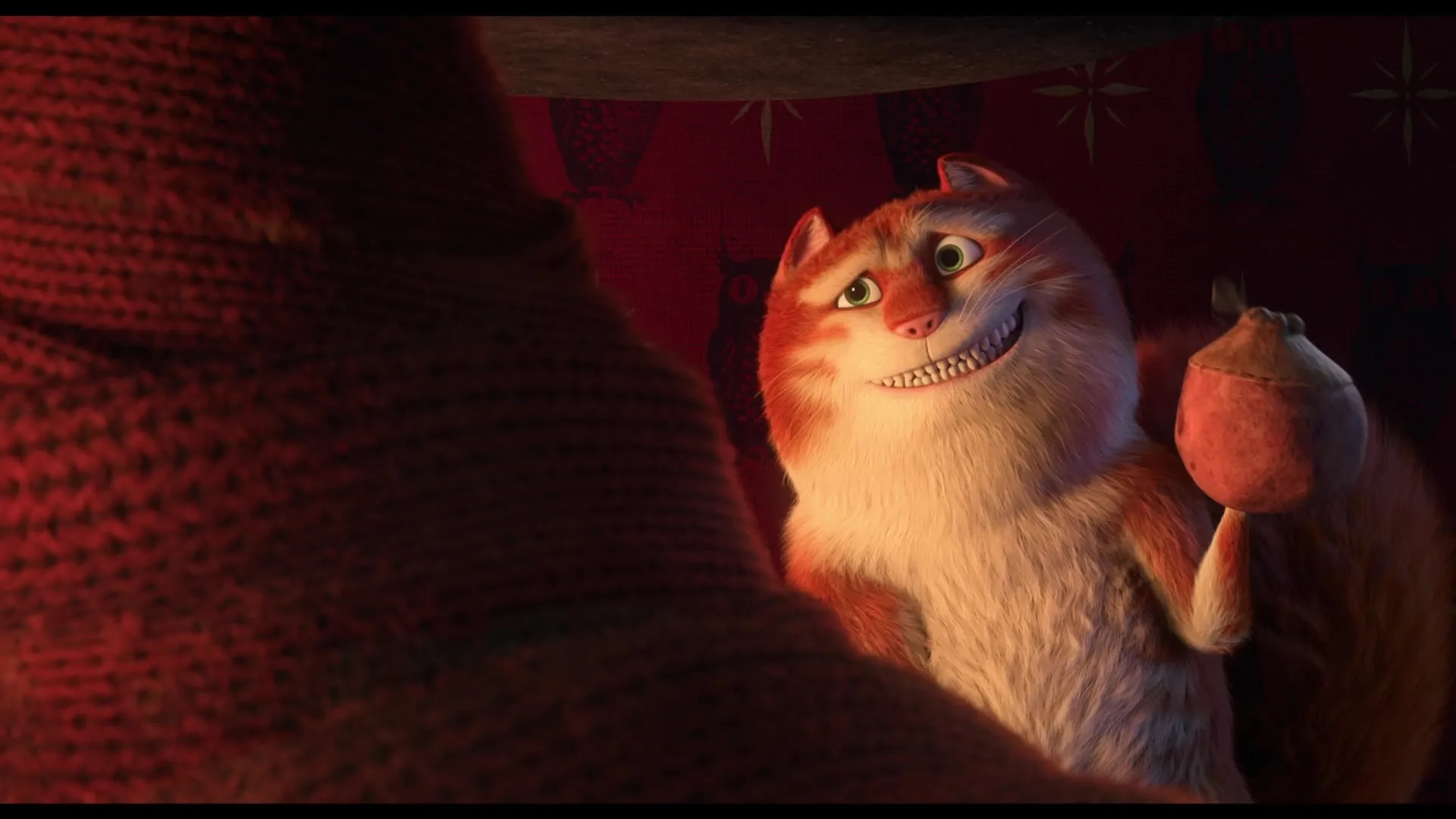 David Thewlis and Hugh Laurie in The Amazing Maurice (2022)