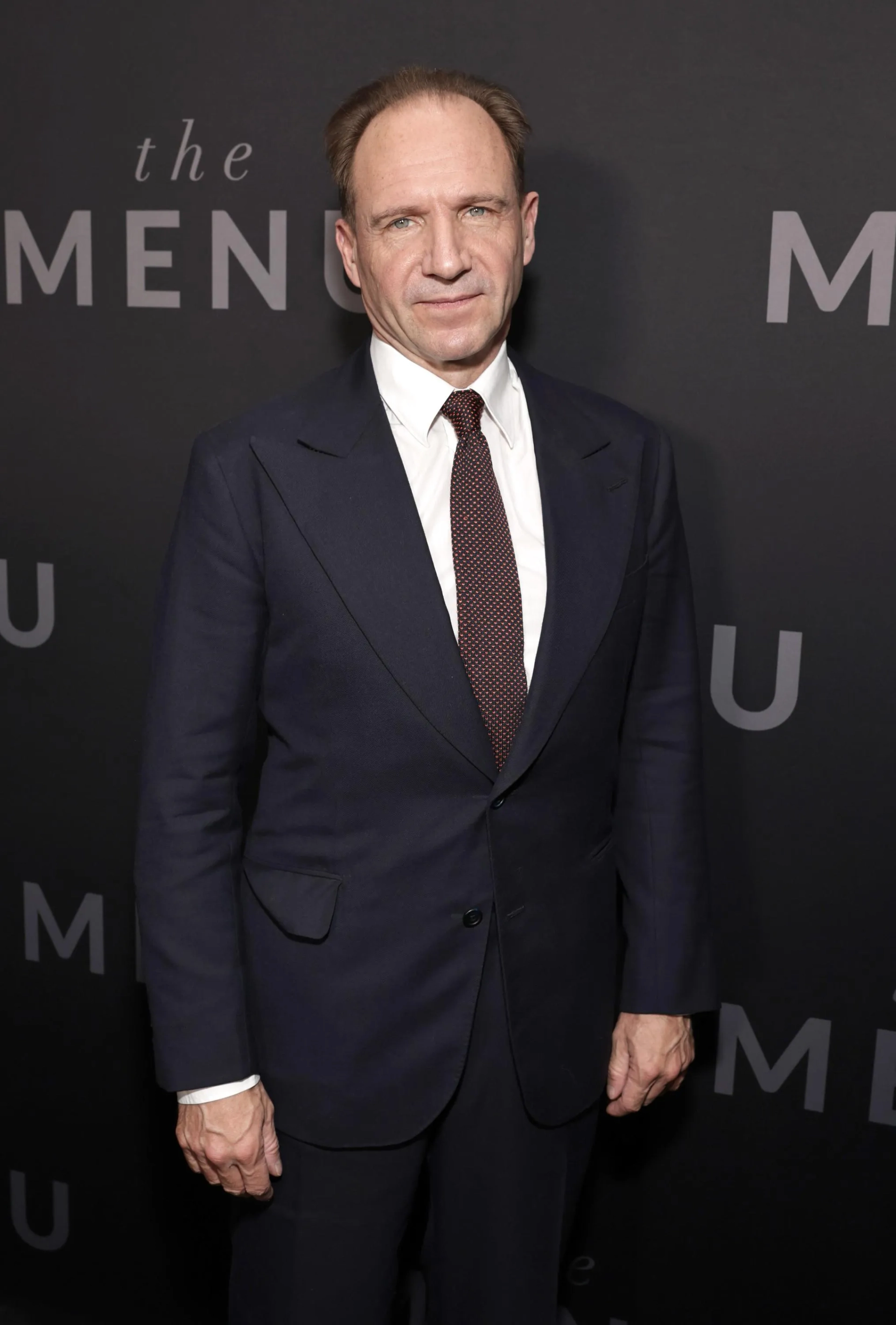 Ralph Fiennes at an event for The Menu (2022)