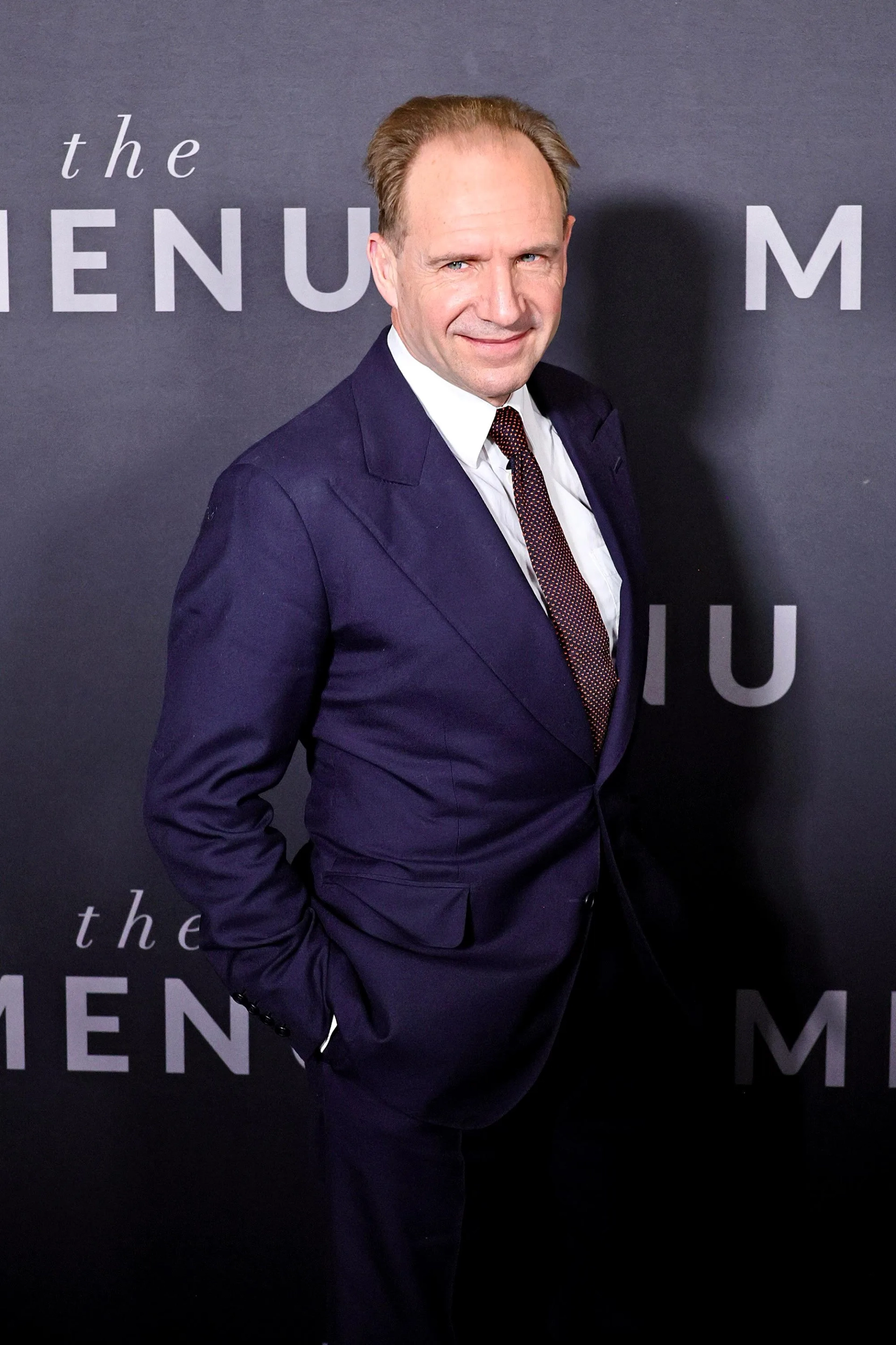 Ralph Fiennes at an event for The Menu (2022)