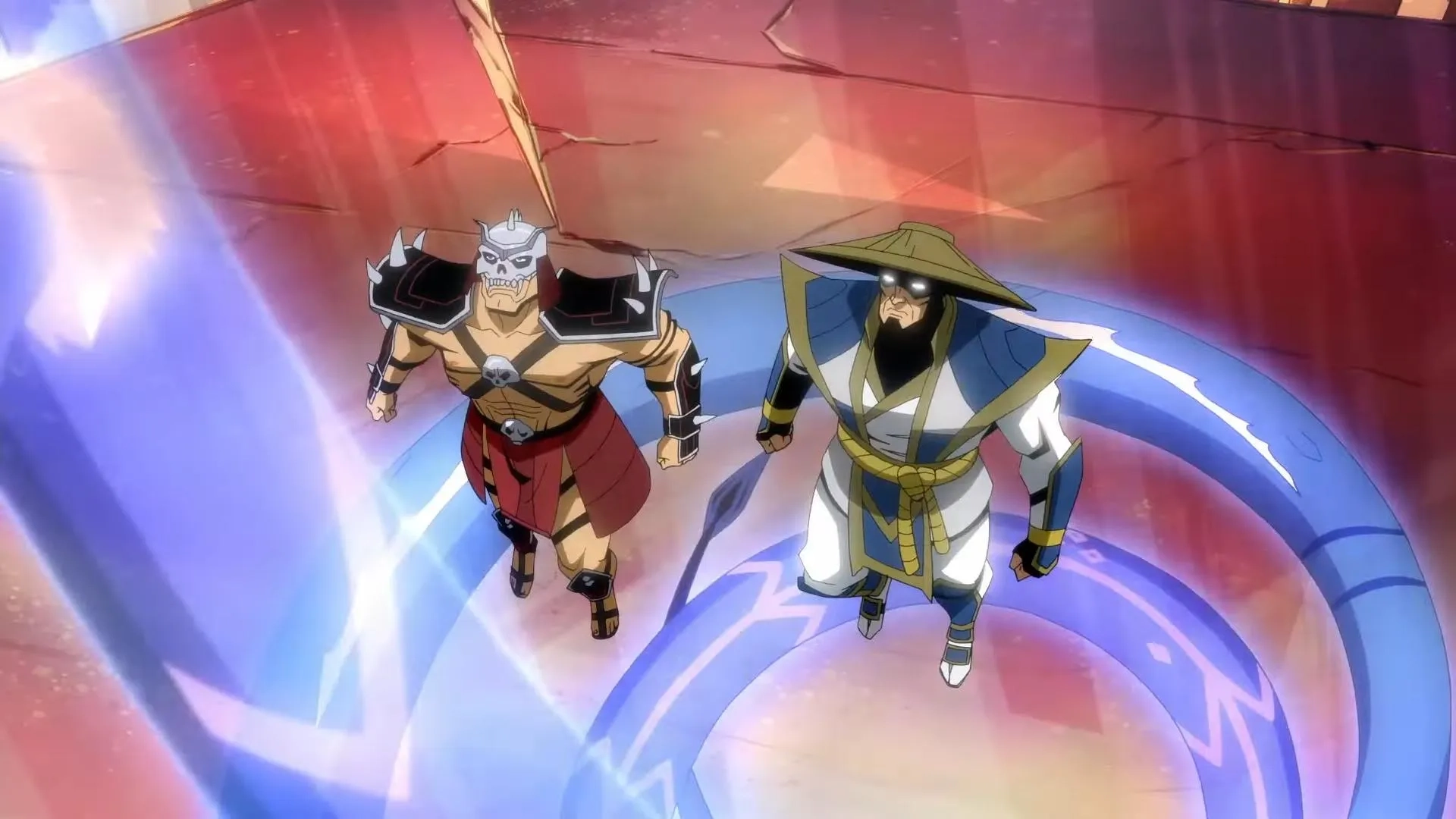 Fred Tatasciore and Dave B. Mitchell in Mortal Kombat Legends: Battle of the Realms (2021)