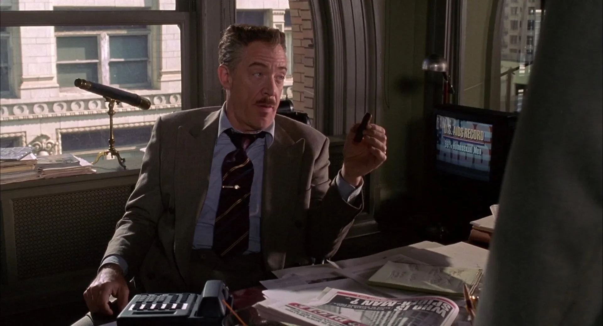 J.K. Simmons in Spider-Man (2002)