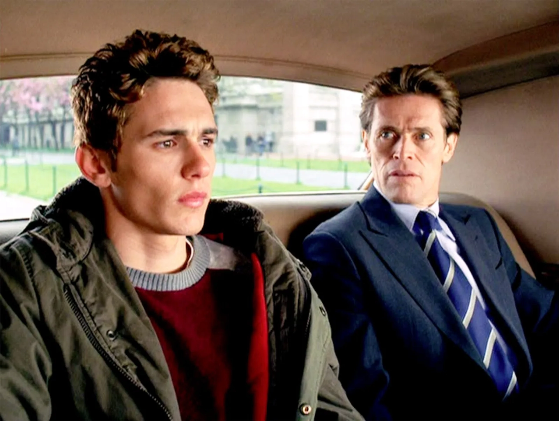 Willem Dafoe and James Franco in Spider-Man (2002)