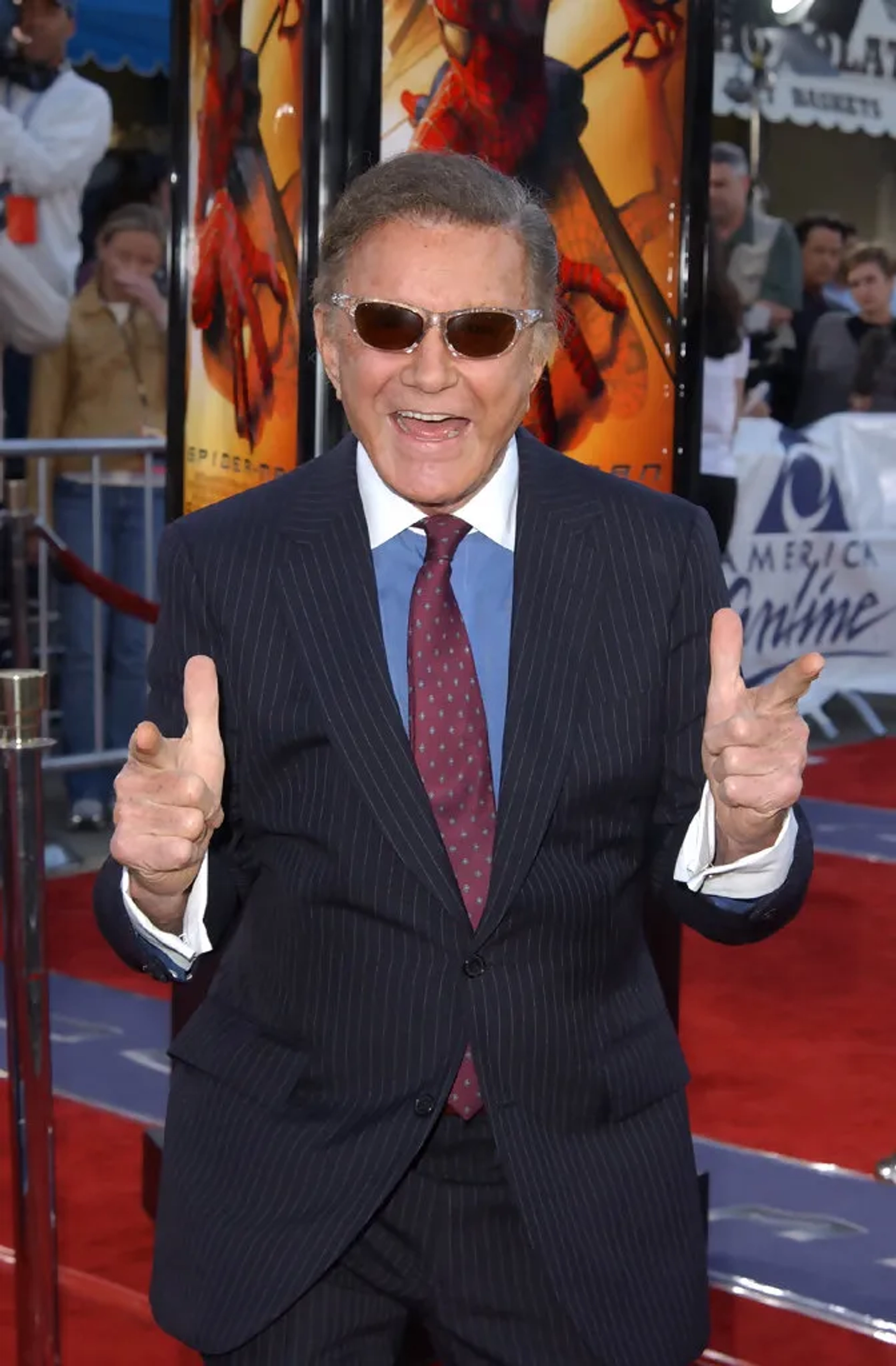 Cliff Robertson at an event for Spider-Man (2002)