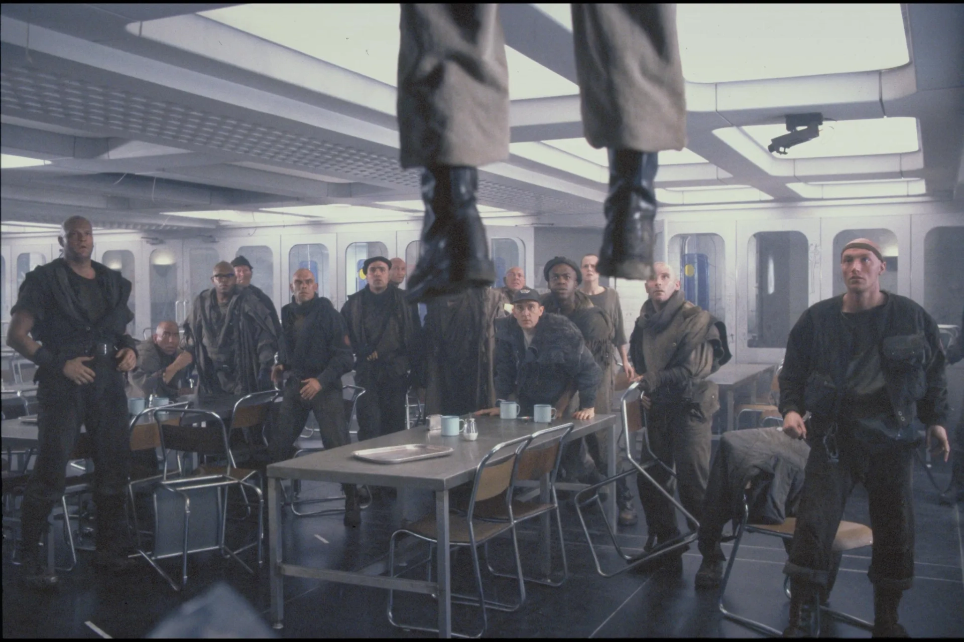 Sigourney Weaver, Pete Postlethwaite, Charles S. Dutton, Paul McGann, Ralph Brown, Phil Davis, Peter Guinness, Clive Mantle, Holt McCallany, Vincenzo Nicoli, Deobia Oparei, and Danny Webb in Alien³ (1992)