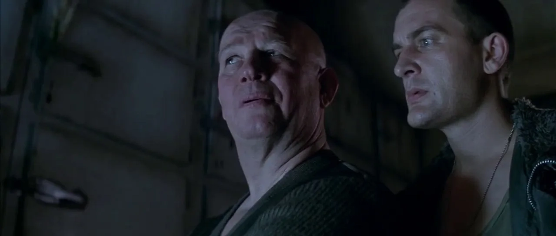 Ralph Brown and Brian Glover in Alien³ (1992)