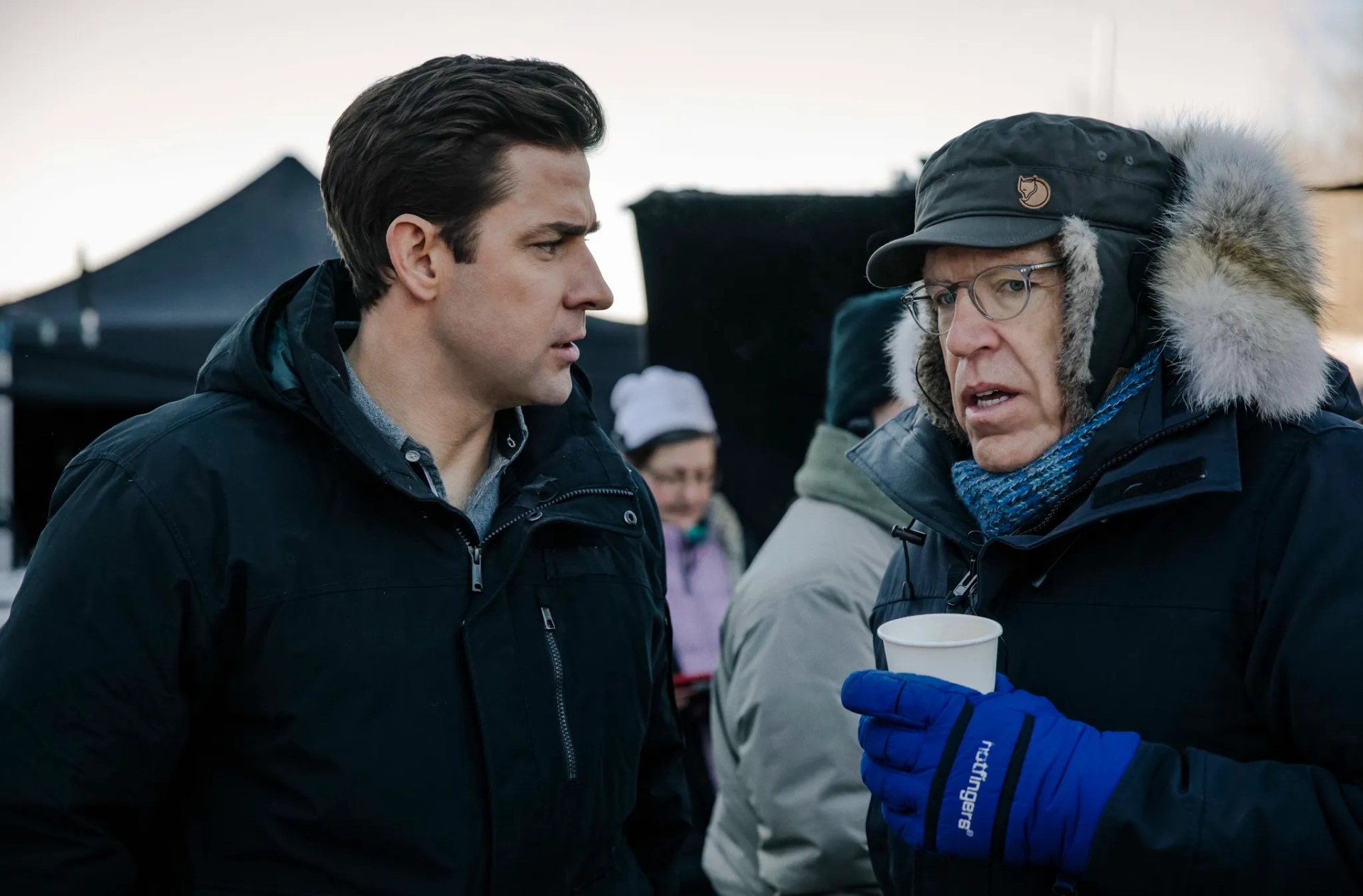 Carlton Cuse and John Krasinski in Tom Clancy's Jack Ryan (2018)