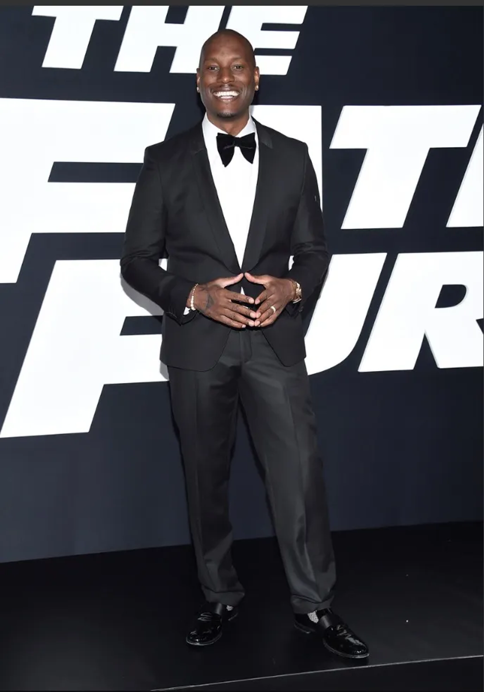 Tyrese Gibson at an event for The Fate of the Furious (2017)