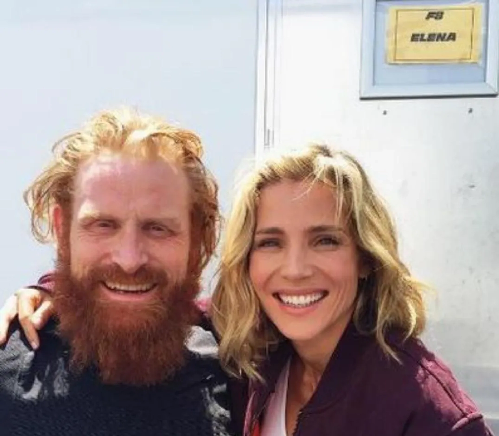 Elsa Pataky and Kristofer Hivju in The Fate of the Furious (2017)