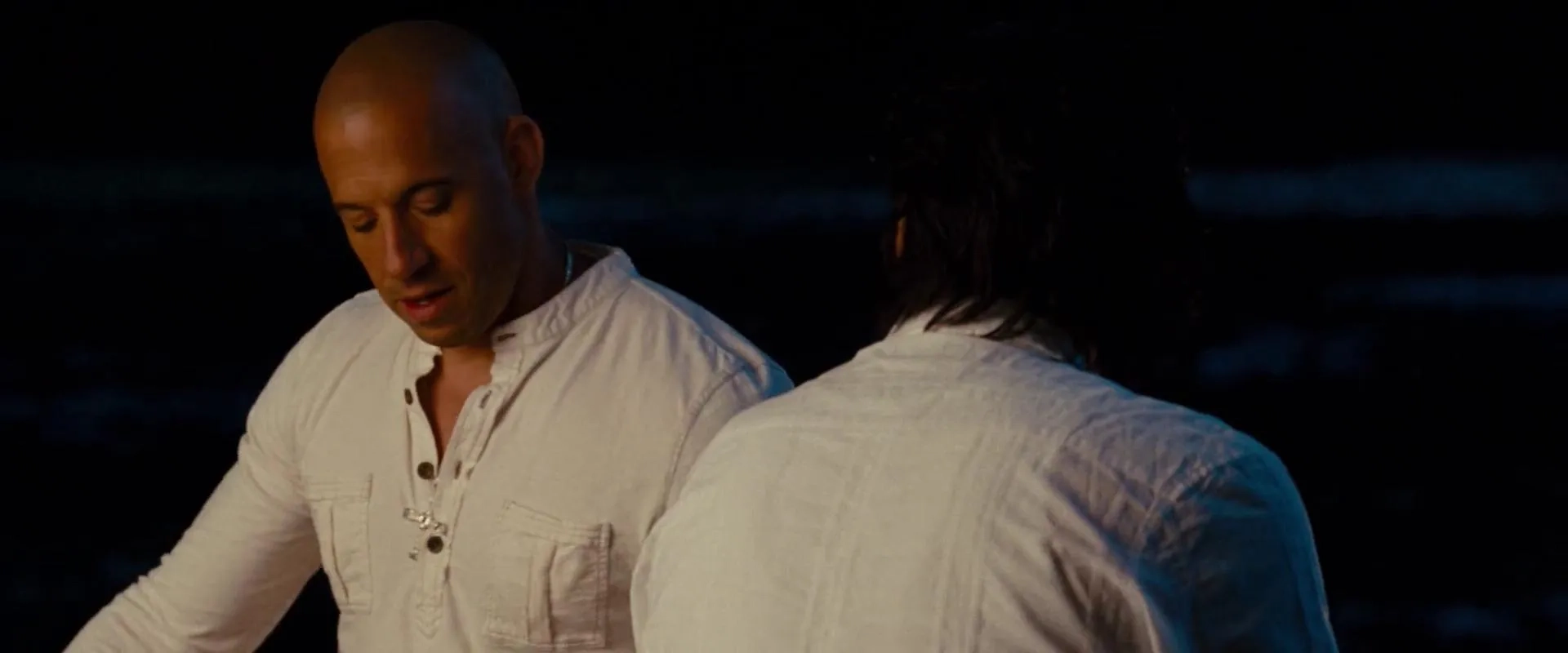 Vin Diesel and Sung Kang in Fast & Furious (2009)