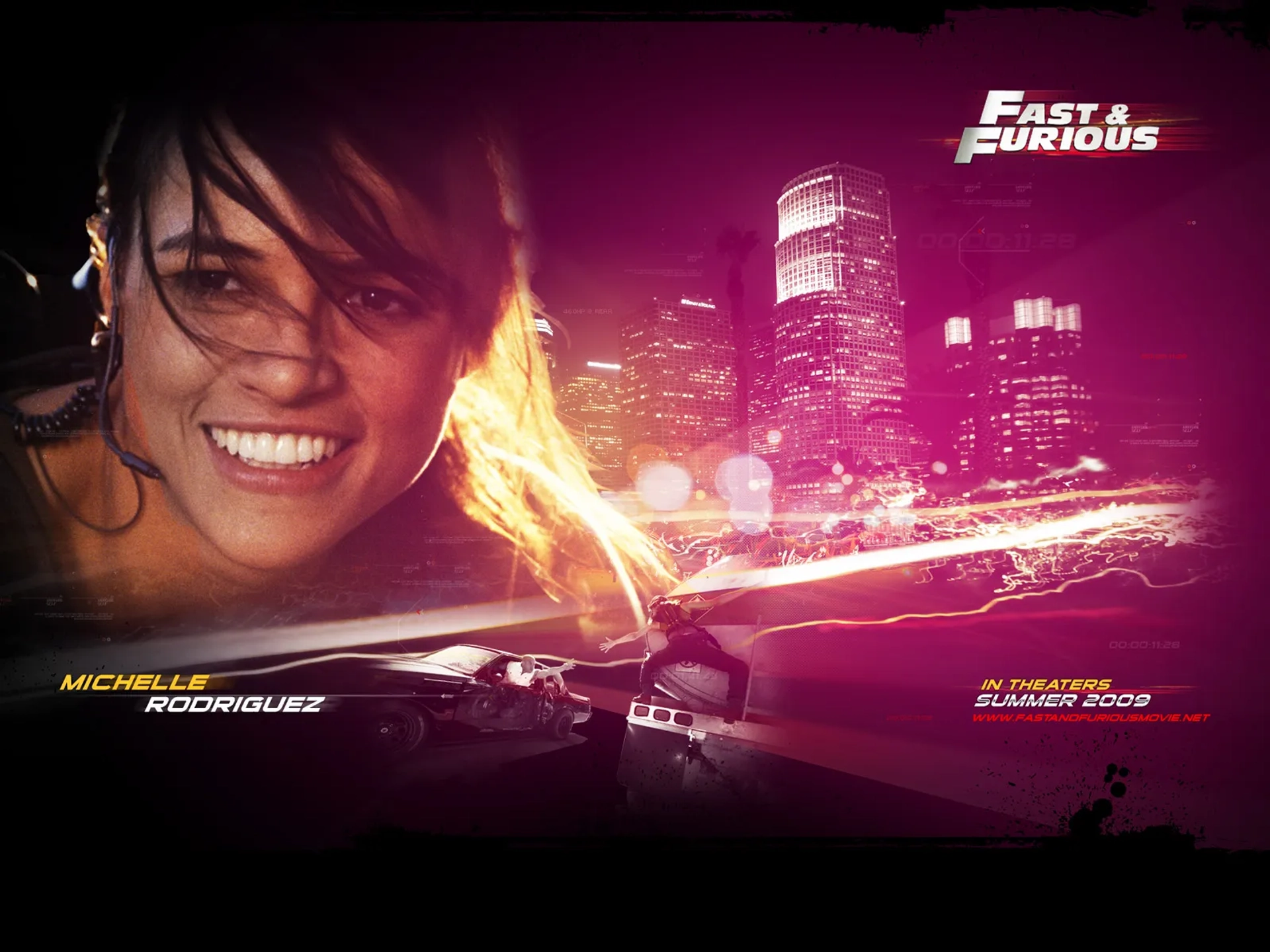 Michelle Rodriguez in Fast & Furious (2009)