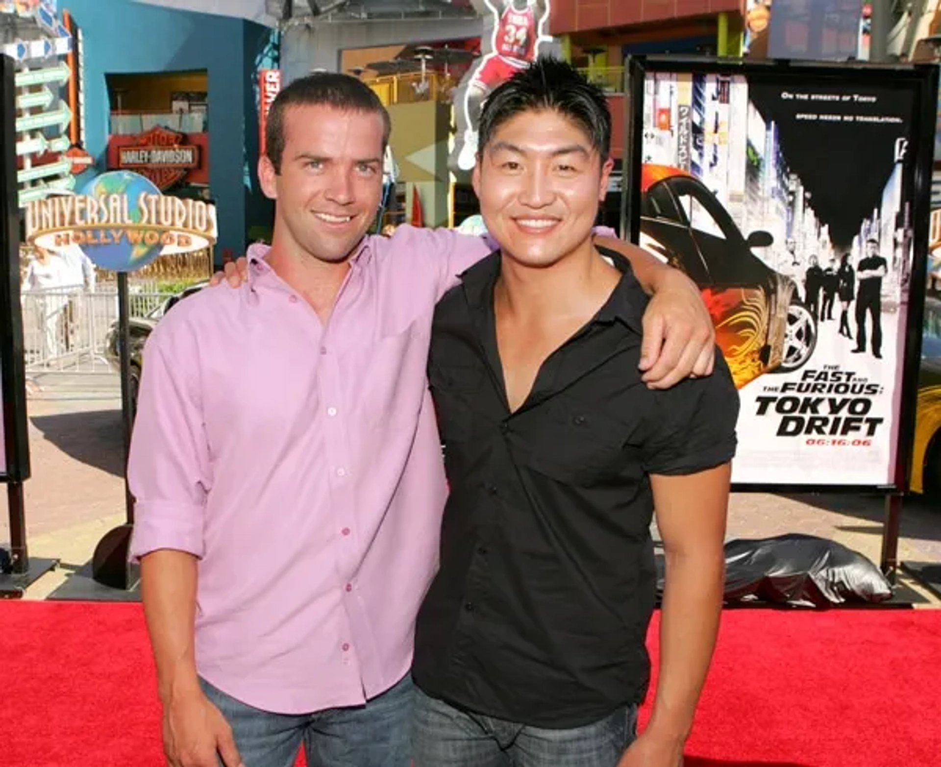 Lucas Black and Brian Tee in The Fast and the Furious: Tokyo Drift (2006)