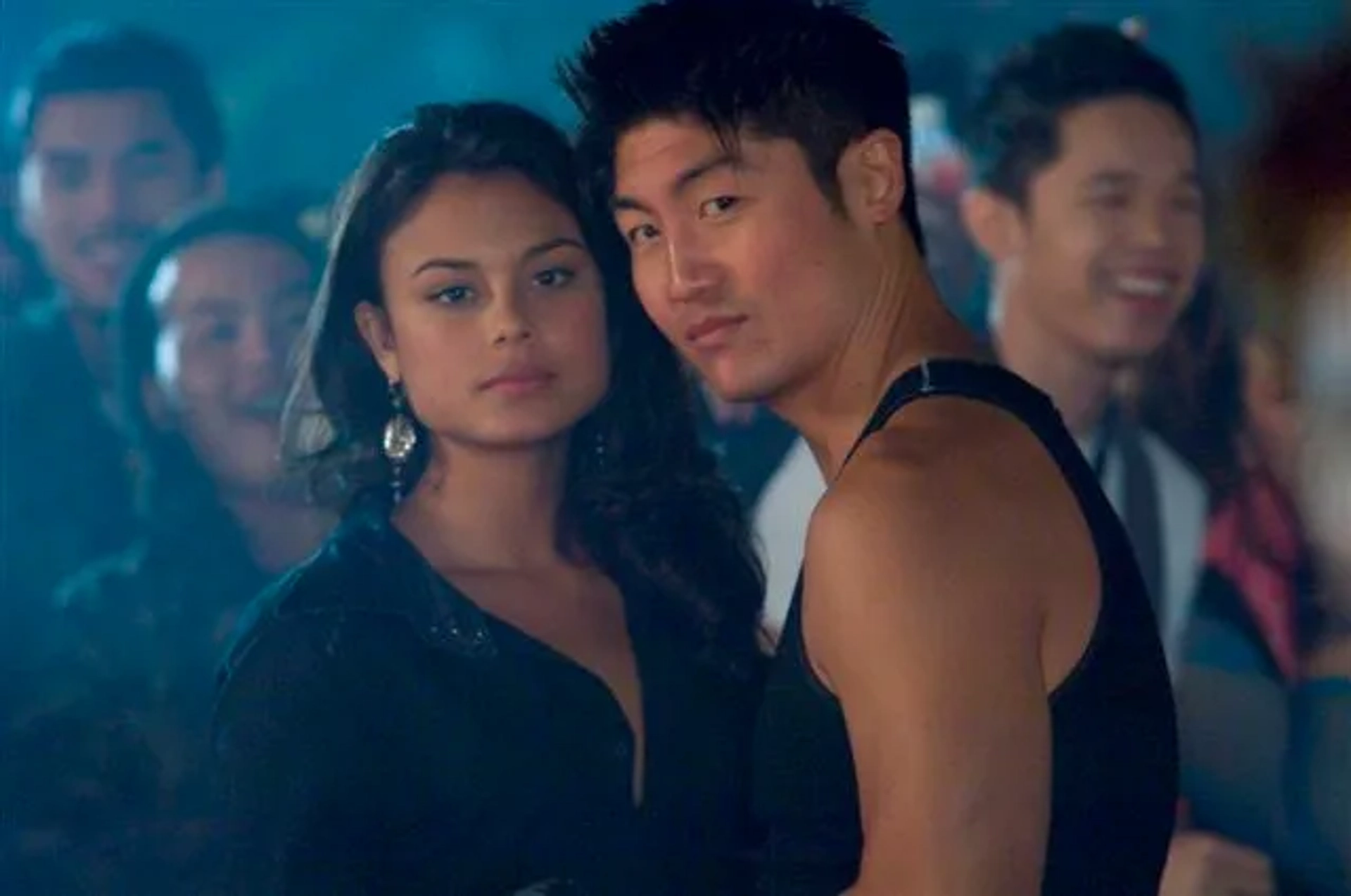 Brian Tee and Nathalie Kelley in The Fast and the Furious: Tokyo Drift (2006)