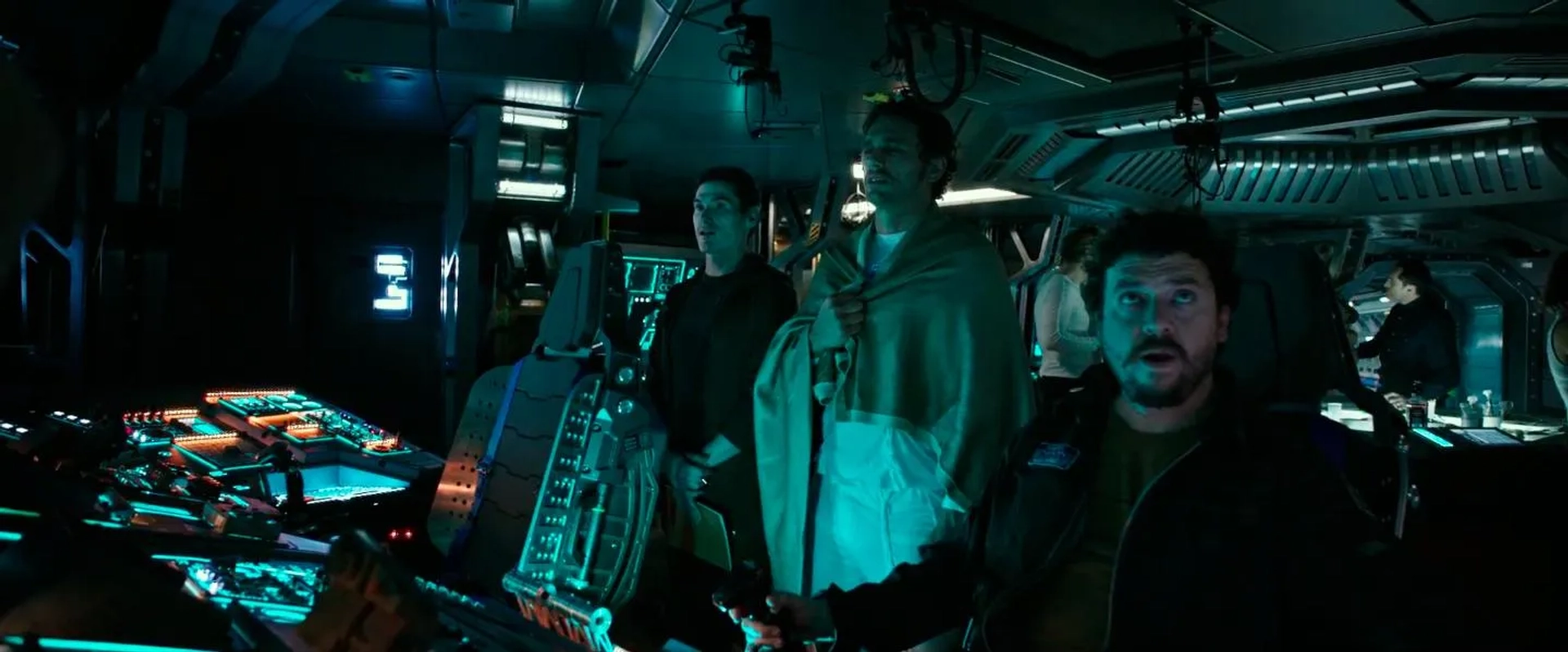 Billy Crudup, James Franco, and Danny McBride in Alien: Covenant (2017)