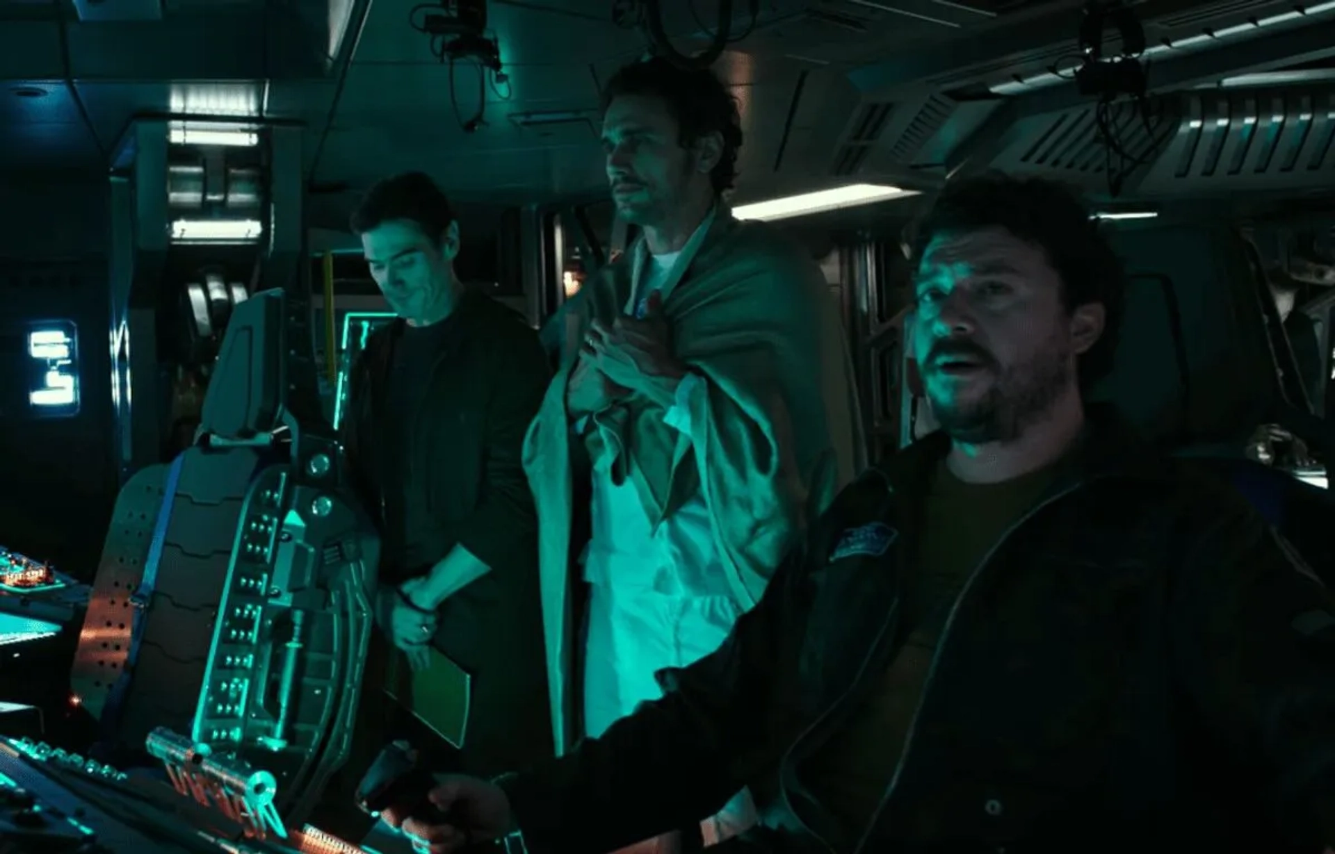 Billy Crudup, James Franco, and Danny McBride in Alien: Covenant (2017)