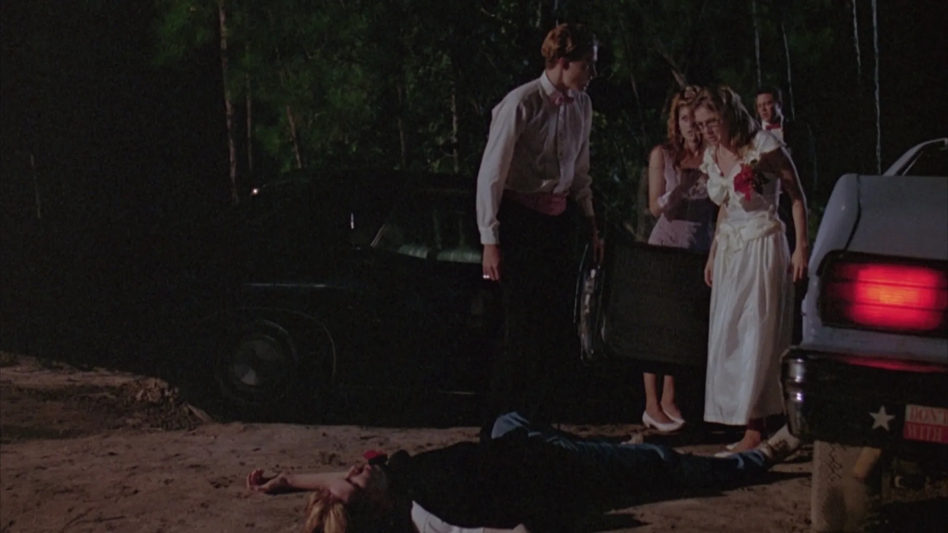 Renée Zellweger, Vince Brock, Tyler Shea Cone, John Harrison, and Lisa Marie Newmyer in Texas Chainsaw Massacre: The Next Generation (1994)