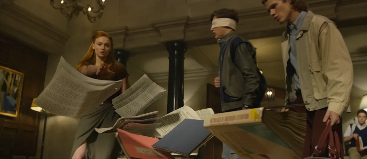 Lucas Till, Sophie Turner, and Tye Sheridan in X-Men: Apocalypse (2016)