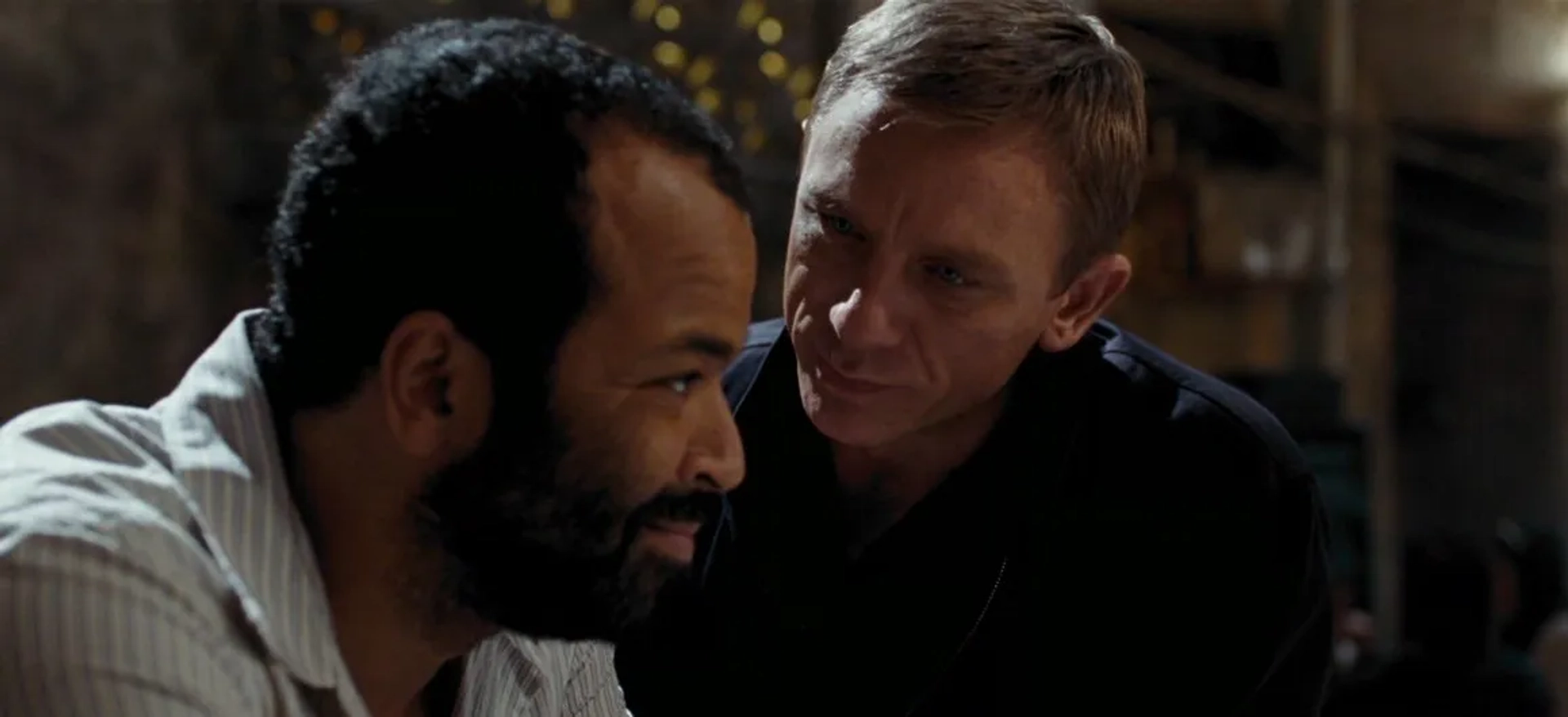 Daniel Craig and Jeffrey Wright in Quantum of Solace (2008)