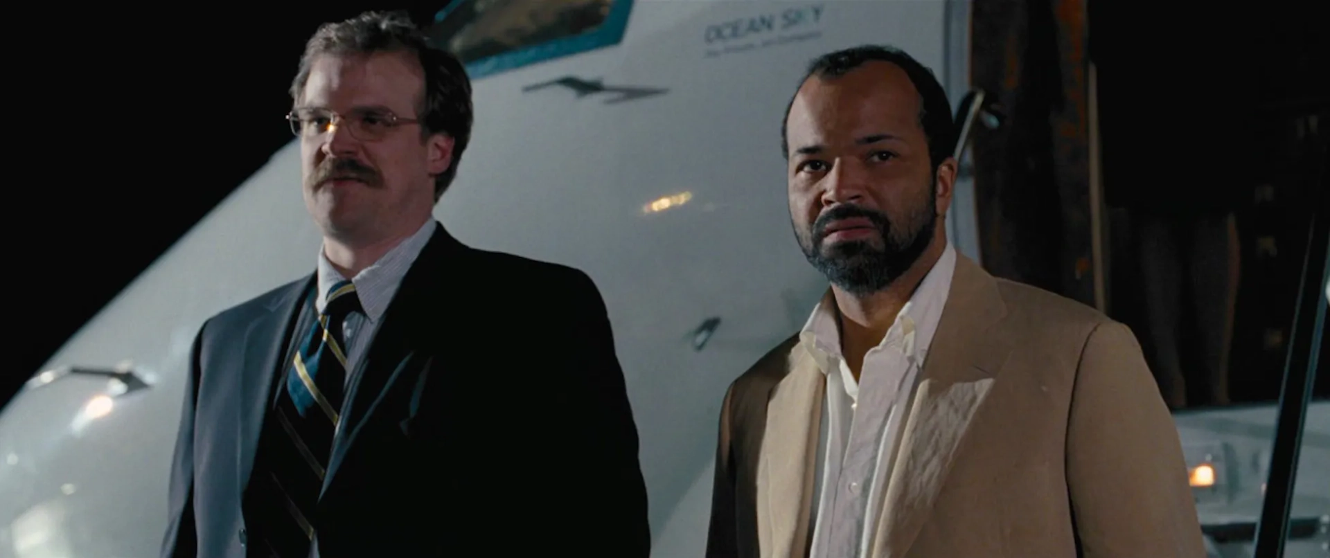 Jeffrey Wright and David Harbour in Quantum of Solace (2008)