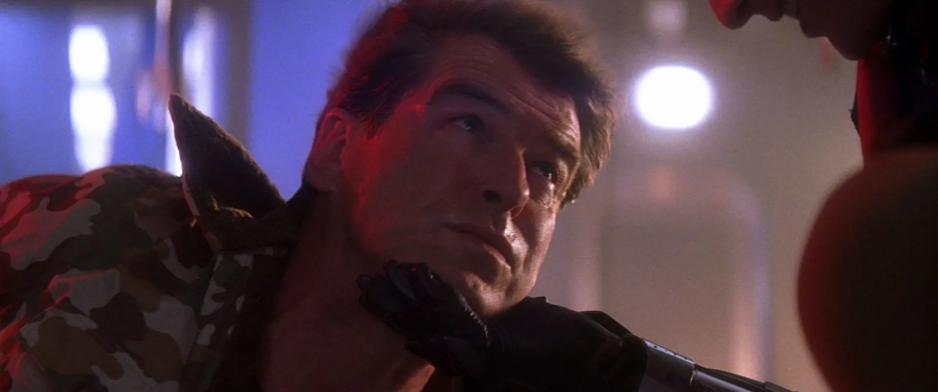 Pierce Brosnan and Toby Stephens in Die Another Day (2002)