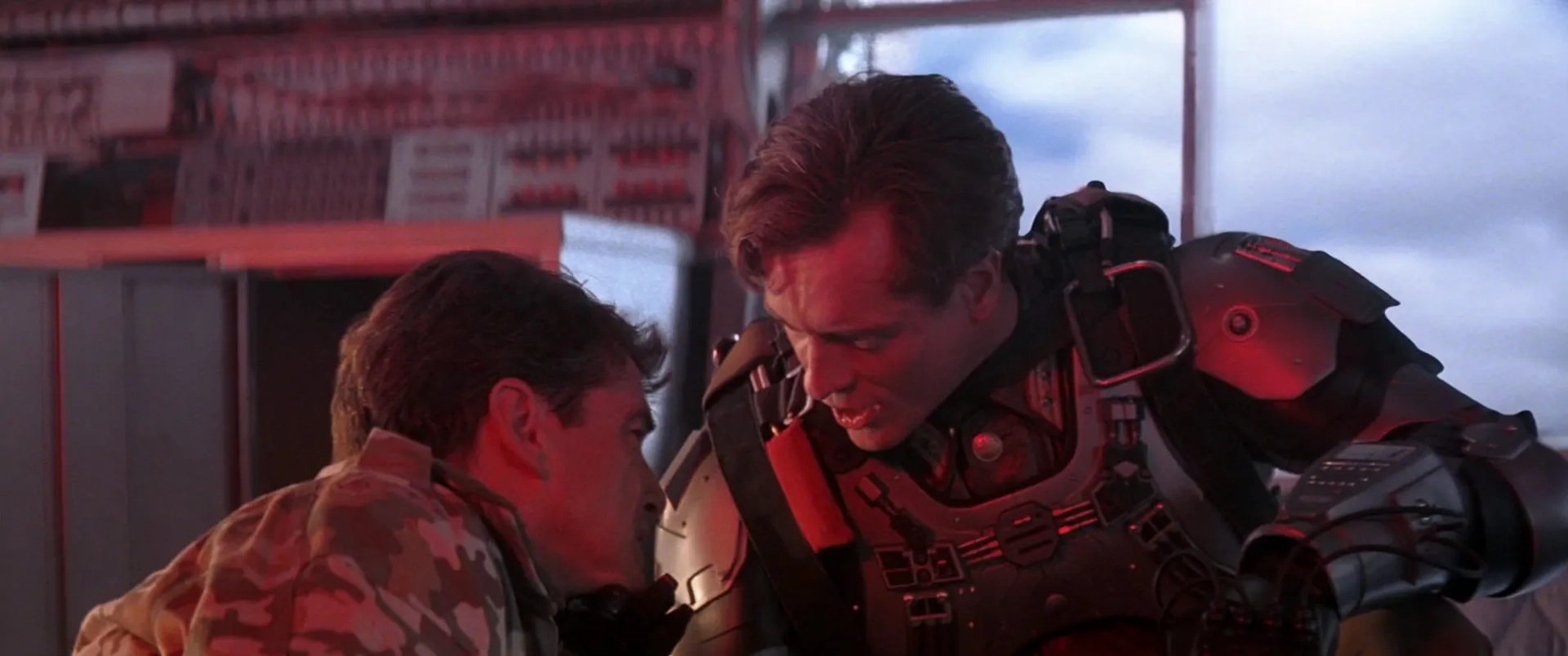 Pierce Brosnan and Toby Stephens in Die Another Day (2002)