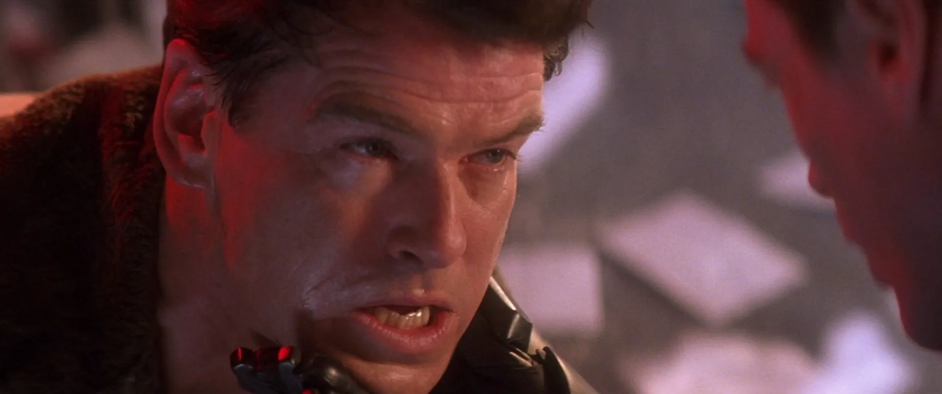 Pierce Brosnan and Toby Stephens in Die Another Day (2002)