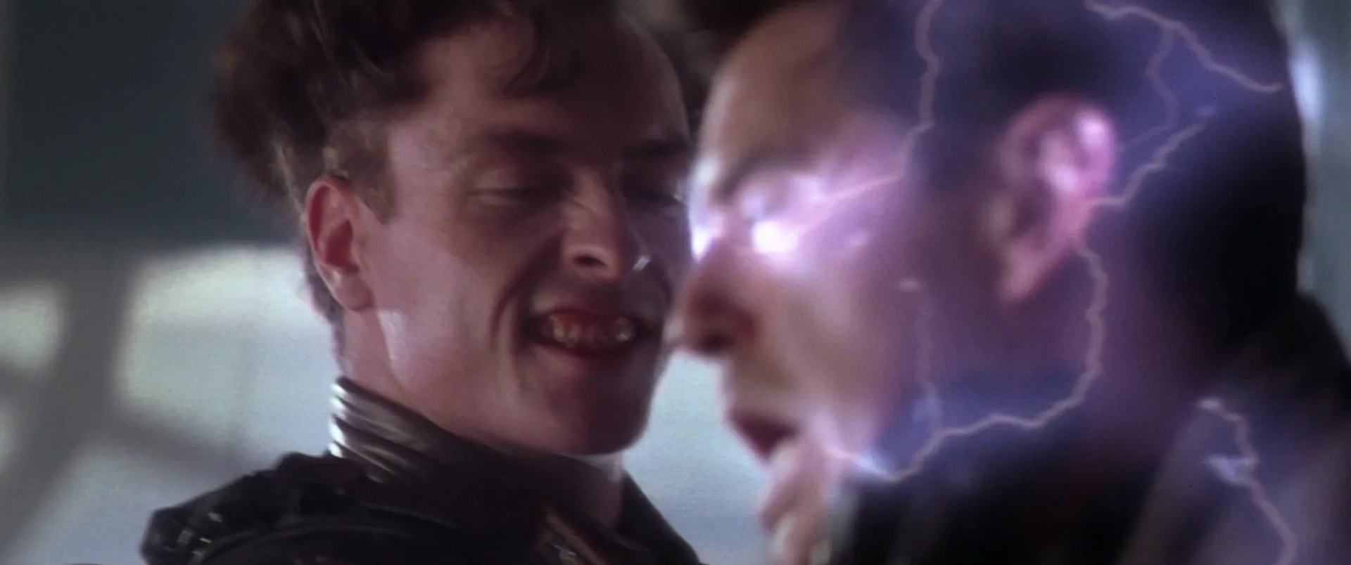 Pierce Brosnan and Toby Stephens in Die Another Day (2002)