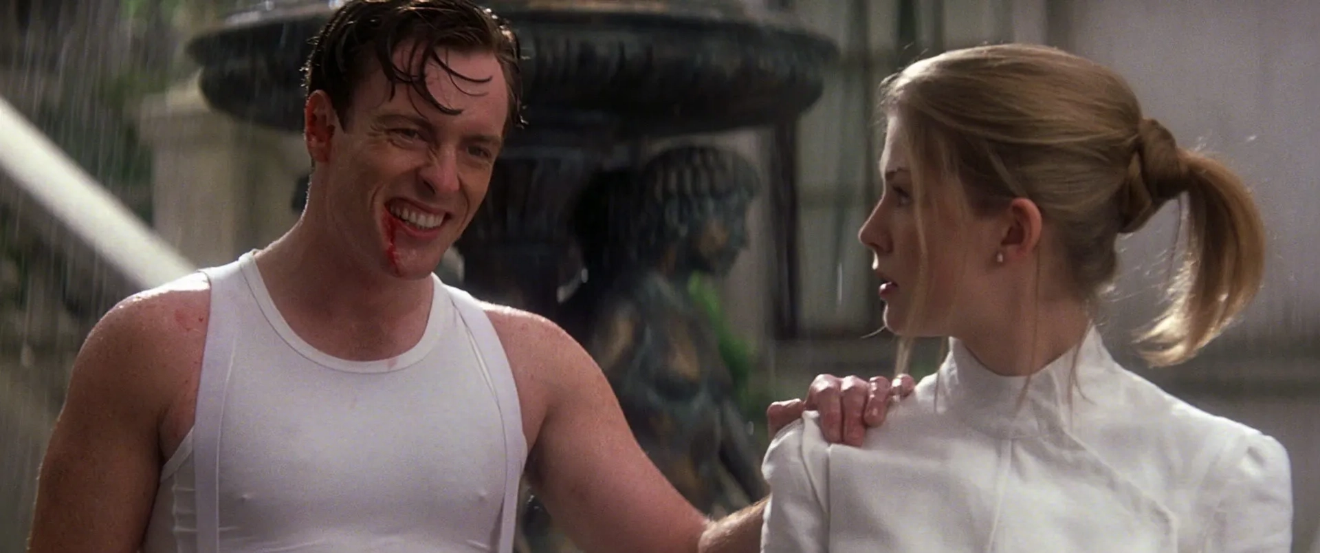 Rosamund Pike and Toby Stephens in Die Another Day (2002)